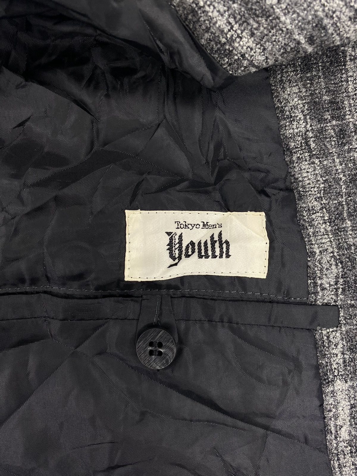 Japanese Brand Japanese Brand Tokyo Men’s Youth Plaid Zipper Jacket Size US M / EU 48-50 / 2 - 9 Thumbnail