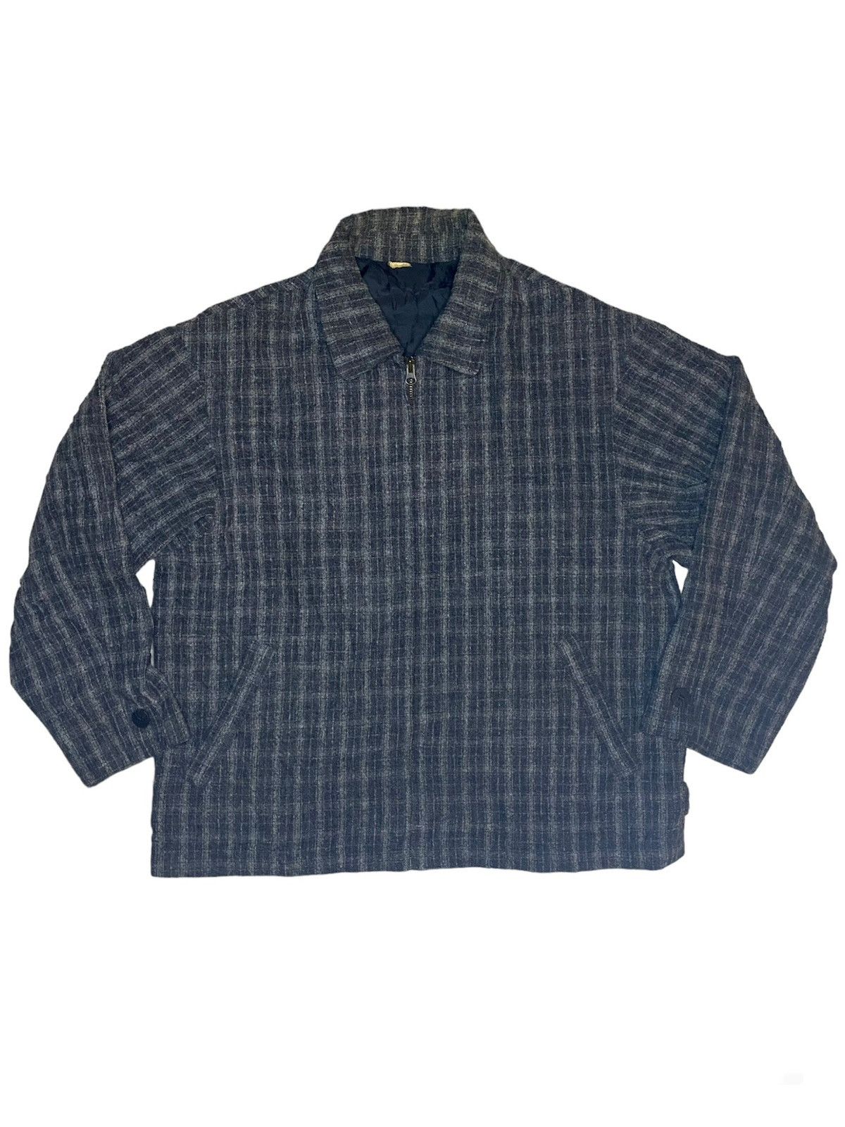 Japanese Brand Japanese Brand Tokyo Men’s Youth Plaid Zipper Jacket Size US M / EU 48-50 / 2 - 1 Thumbnail