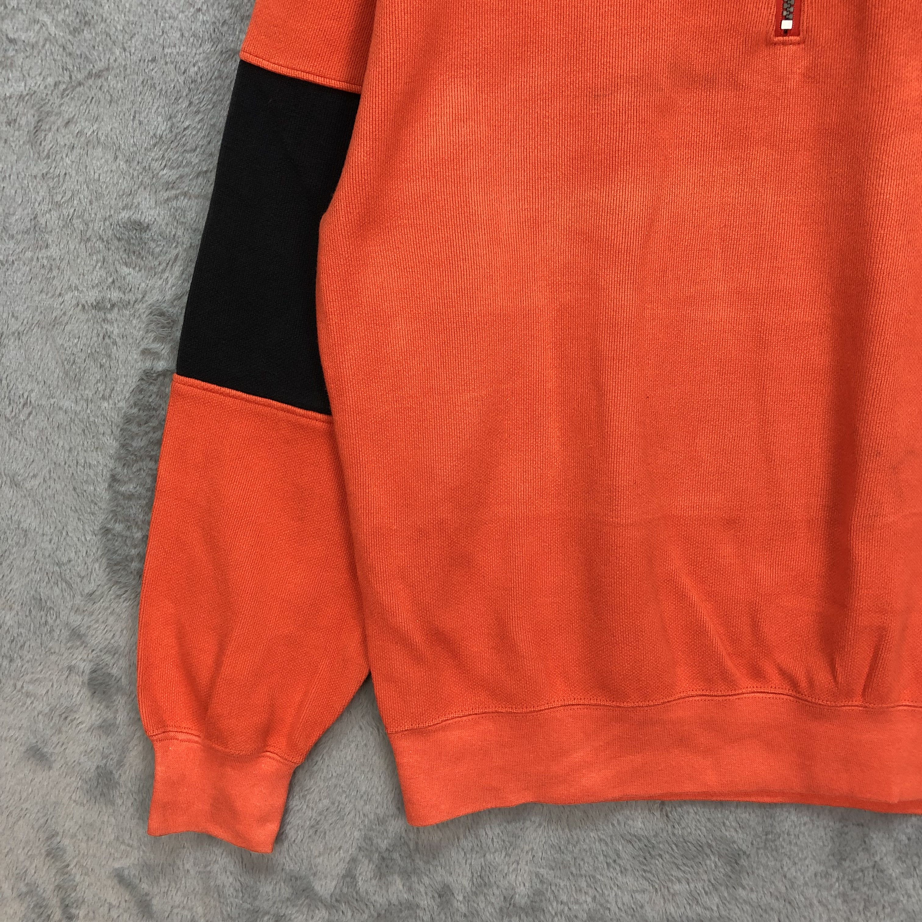 Grand Slam Munsingwear Half Zip Turtle Neck Orange Sweatshirts #6177-52 Size US M / EU 48-50 / 2 - 6 Thumbnail