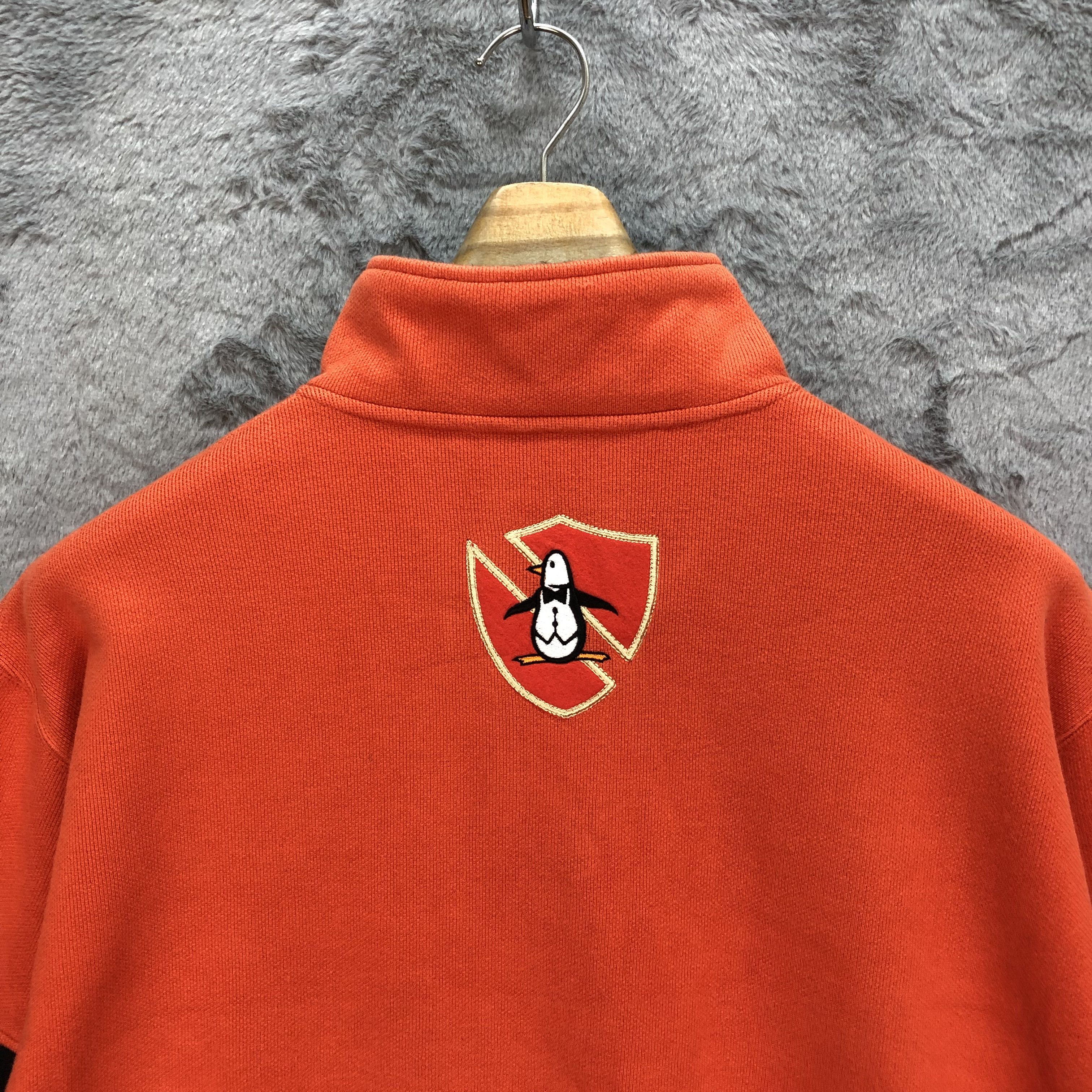Grand Slam Munsingwear Half Zip Turtle Neck Orange Sweatshirts #6177-52 Size US M / EU 48-50 / 2 - 14 Thumbnail