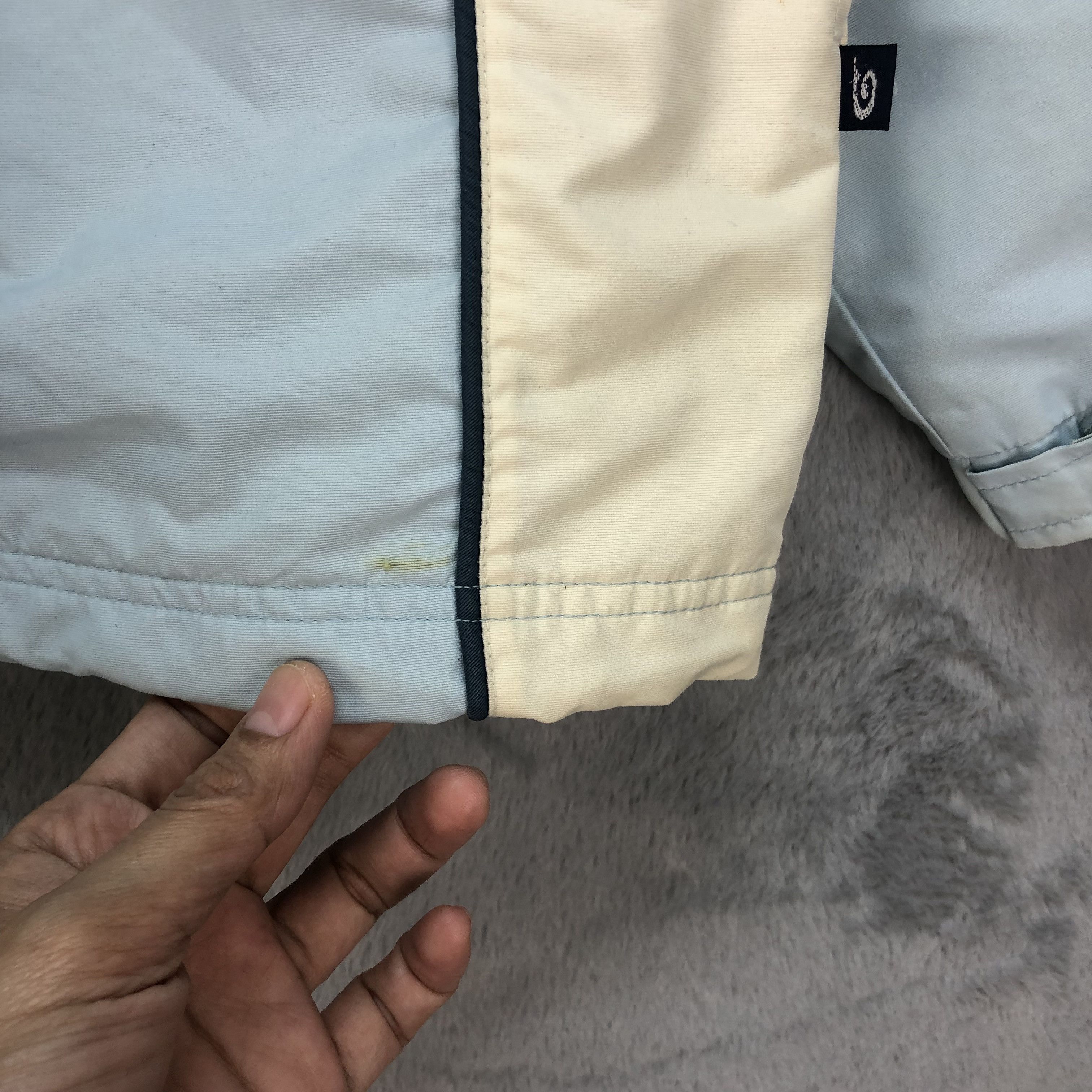 Japanese Brand 90's Piko Hawaiian Longboard Wear Baby Blue Parka #6184-52 Size US M / EU 48-50 / 2 - 11 Thumbnail