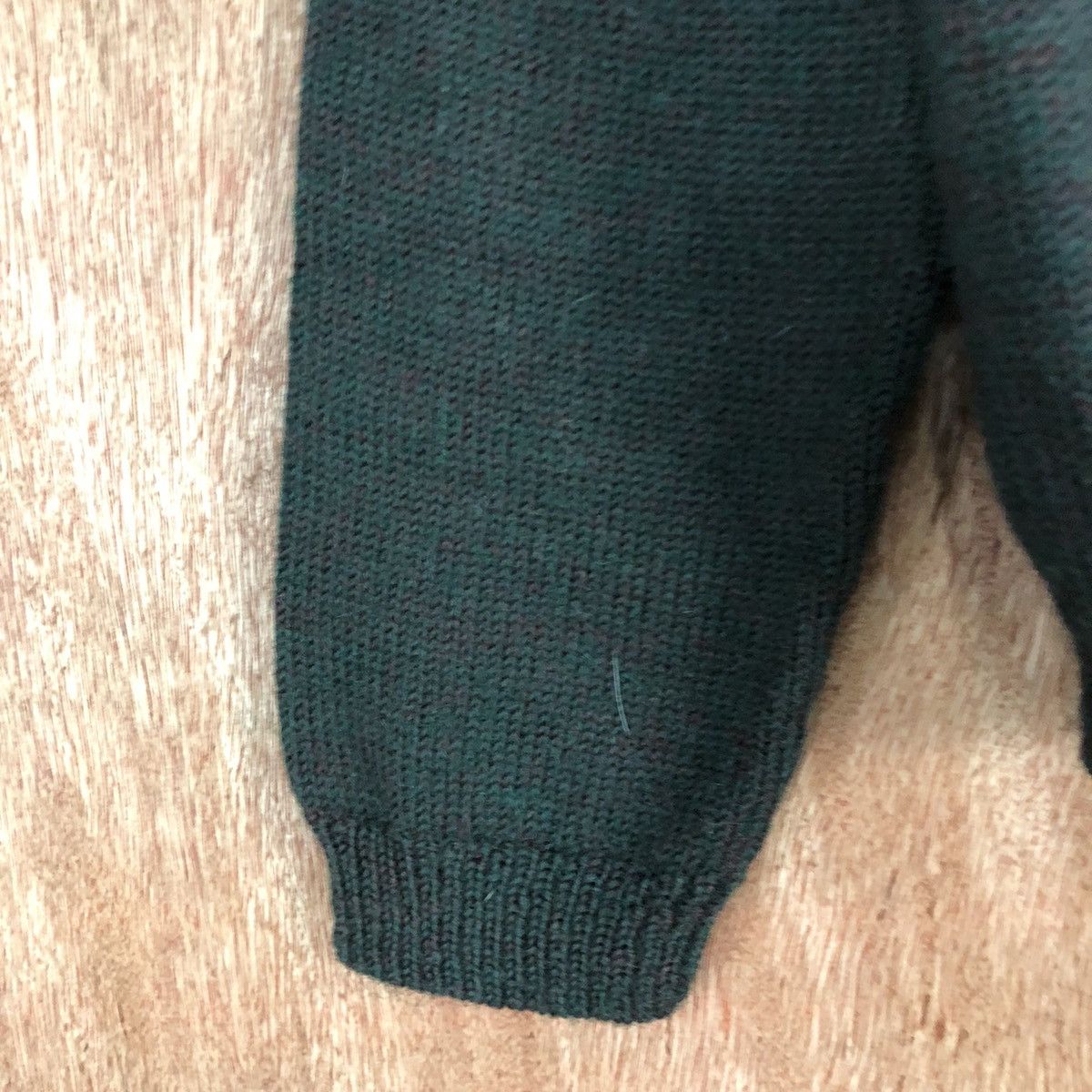 Japanese Brand Japan Brand Green distressed Cardigan #6039 Size US S / EU 44-46 / 1 - 6 Thumbnail