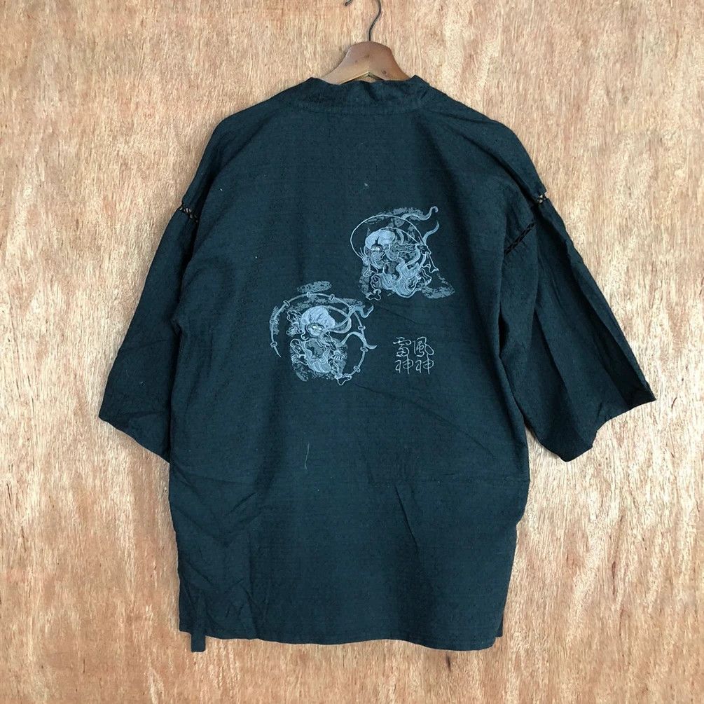 Japanese Brand DL Japan vintage embroidered cardigan thin Kimono #1693 Size US M / EU 48-50 / 2 - 3 Thumbnail
