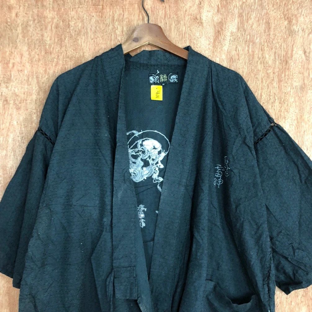 Japanese Brand DL Japan vintage embroidered cardigan thin Kimono #1693 Size US M / EU 48-50 / 2 - 9 Thumbnail
