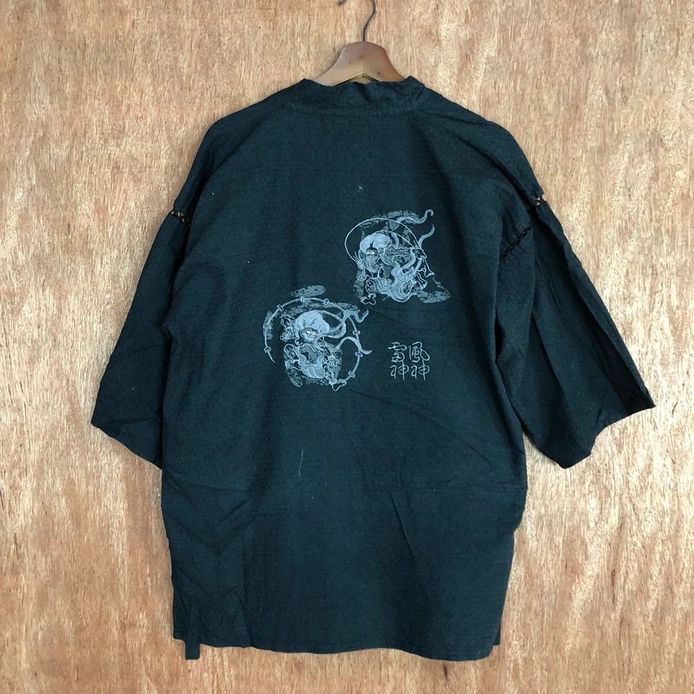 Japanese Brand DL Japan vintage embroidered cardigan thin Kimono #1693 Size US M / EU 48-50 / 2 - 1 Thumbnail