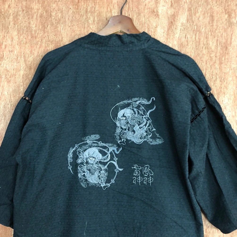Japanese Brand DL Japan vintage embroidered cardigan thin Kimono #1693 Size US M / EU 48-50 / 2 - 2 Thumbnail