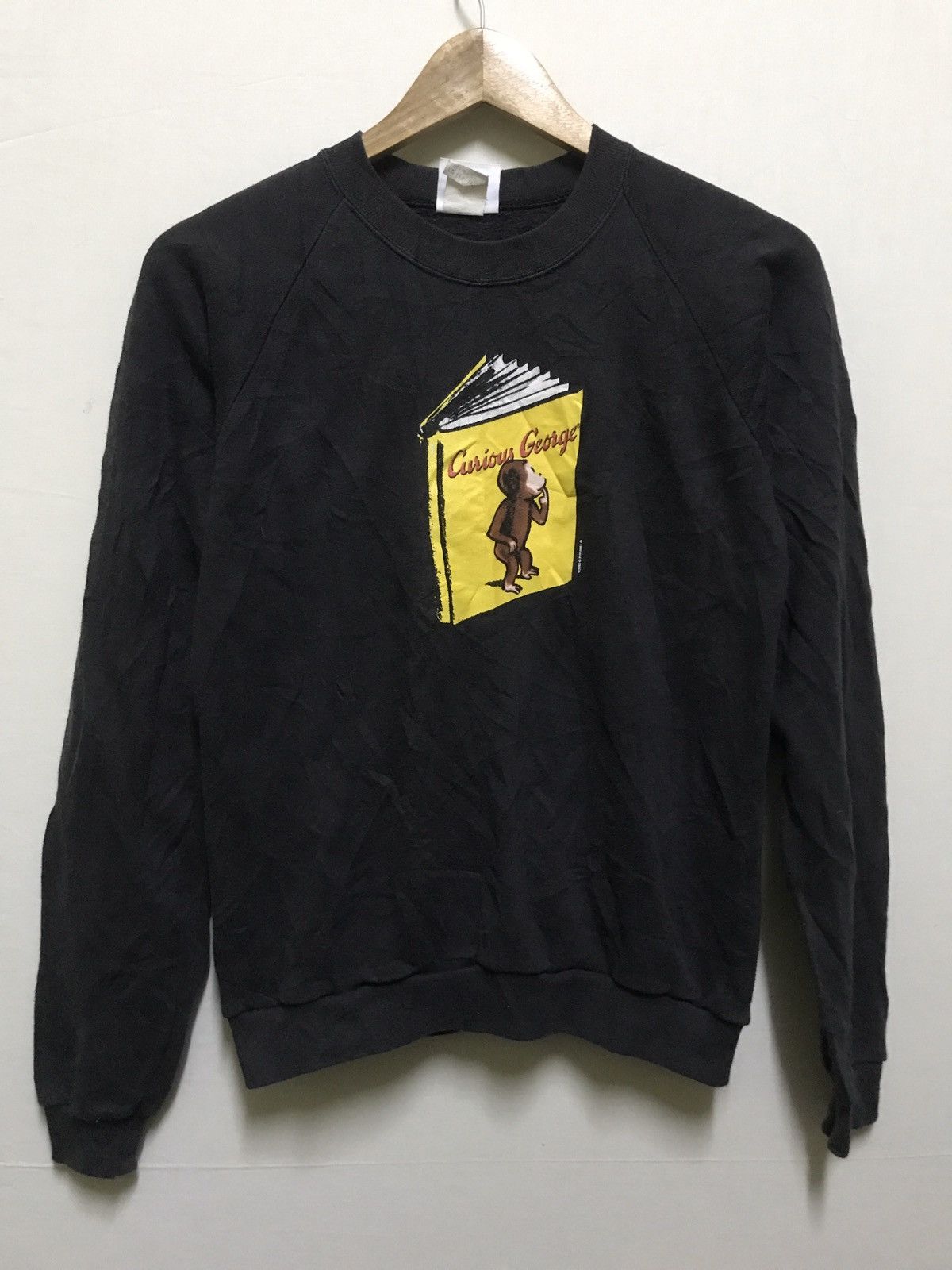 Vintage Vintage 90s Curious George Sweatshirt Size US XS / EU 42 / 0 - 1 Thumbnail