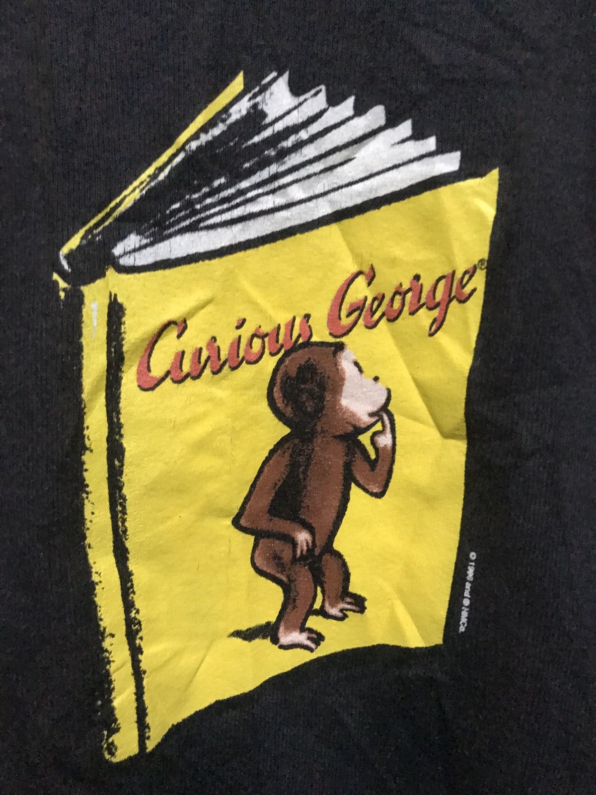 Vintage Vintage 90s Curious George Sweatshirt Size US XS / EU 42 / 0 - 3 Thumbnail