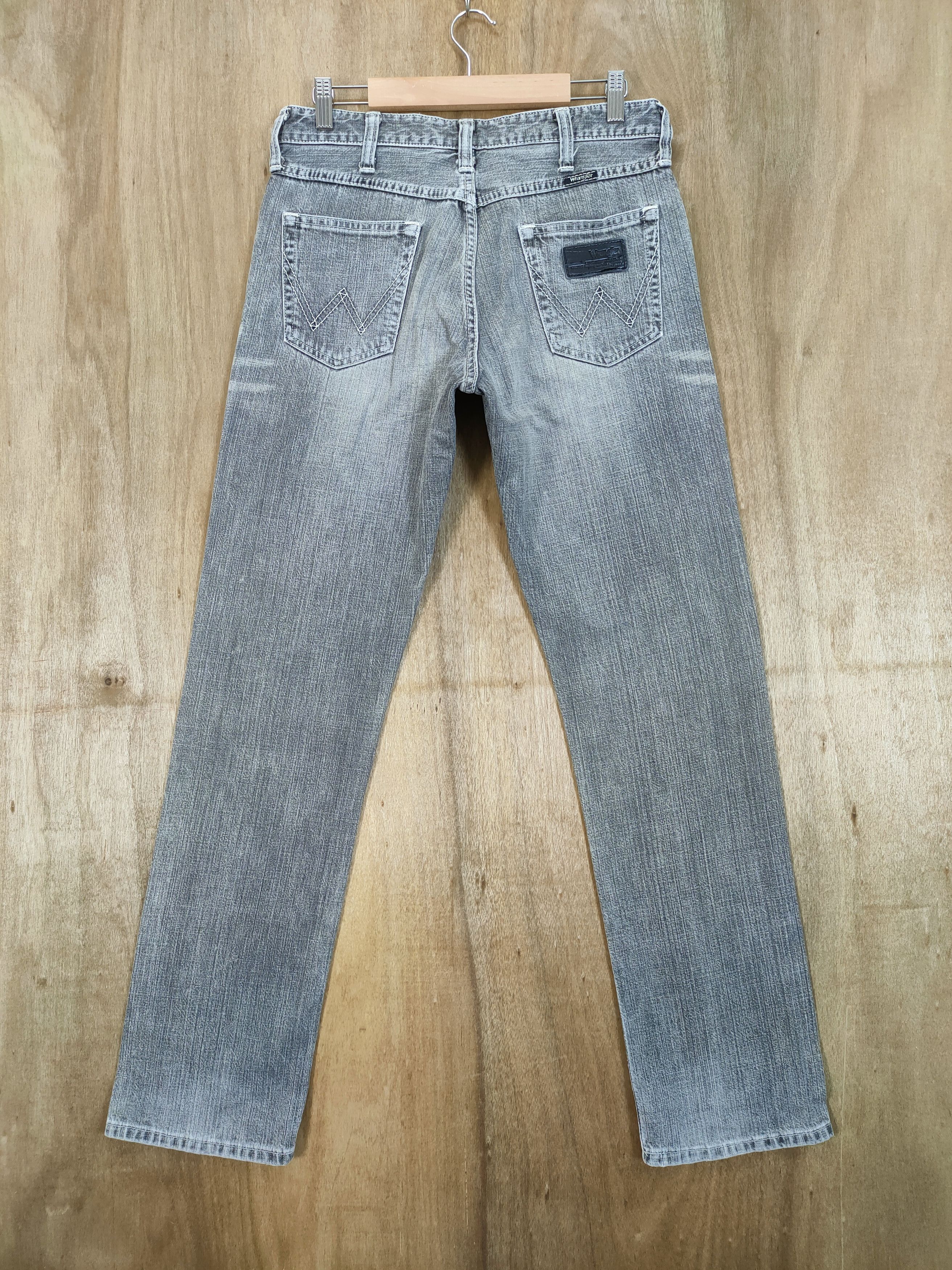 Wrangler VINTAGE WRANGLER FADED BLACK JEANS DENIM PANTS Size US 30 / EU 46 - 7 Thumbnail