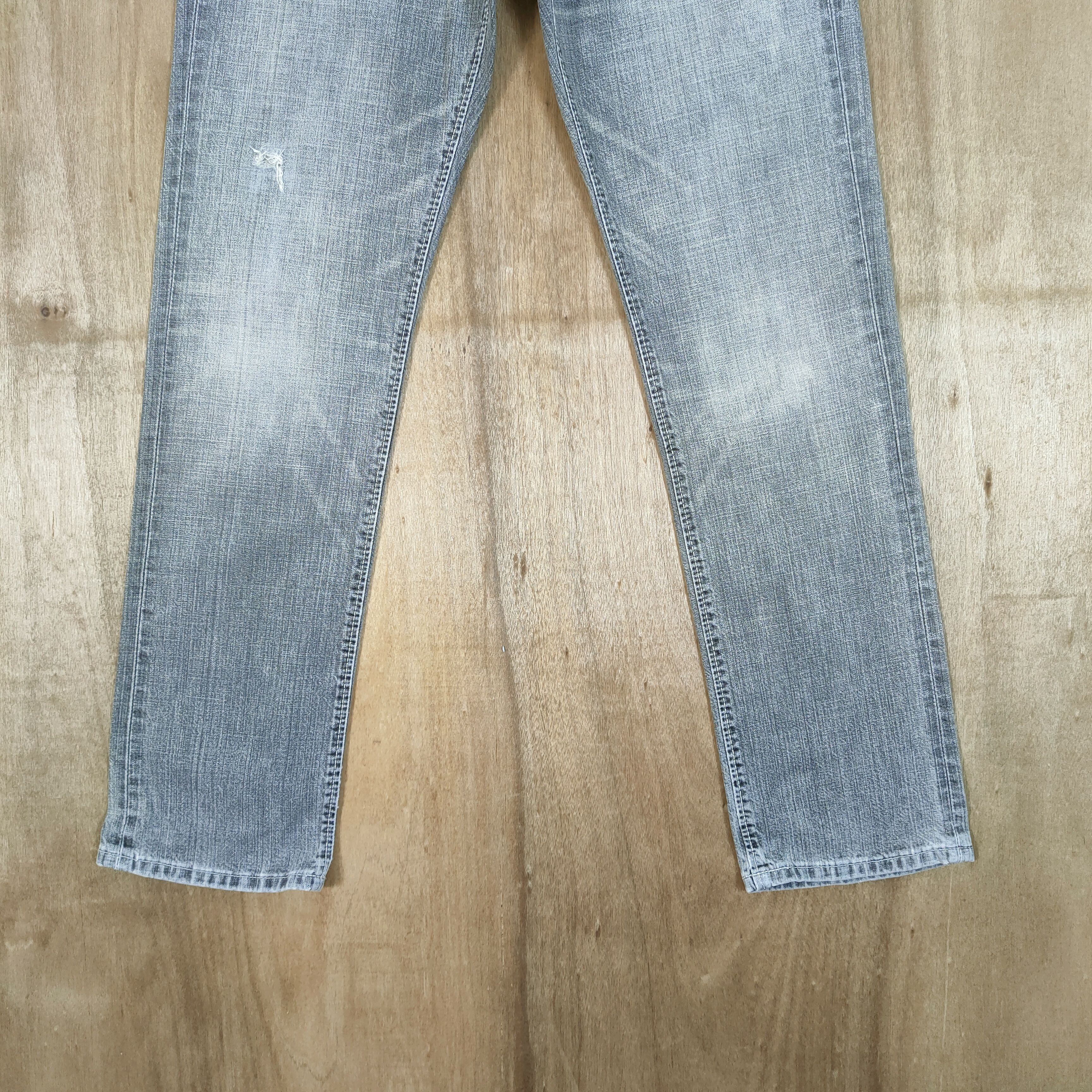 Wrangler VINTAGE WRANGLER FADED BLACK JEANS DENIM PANTS Size US 30 / EU 46 - 4 Thumbnail