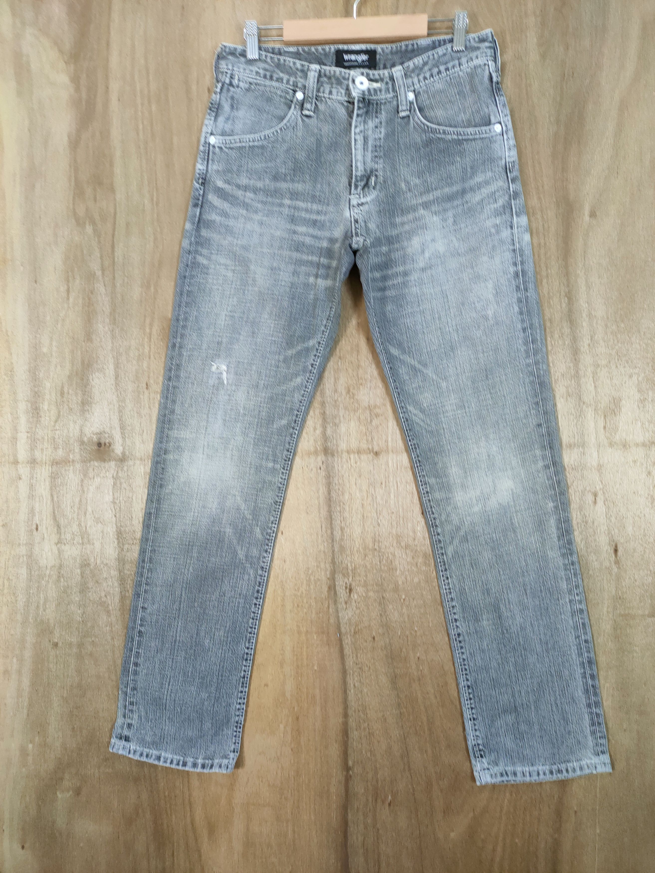 Wrangler VINTAGE WRANGLER FADED BLACK JEANS DENIM PANTS Size US 30 / EU 46 - 1 Thumbnail