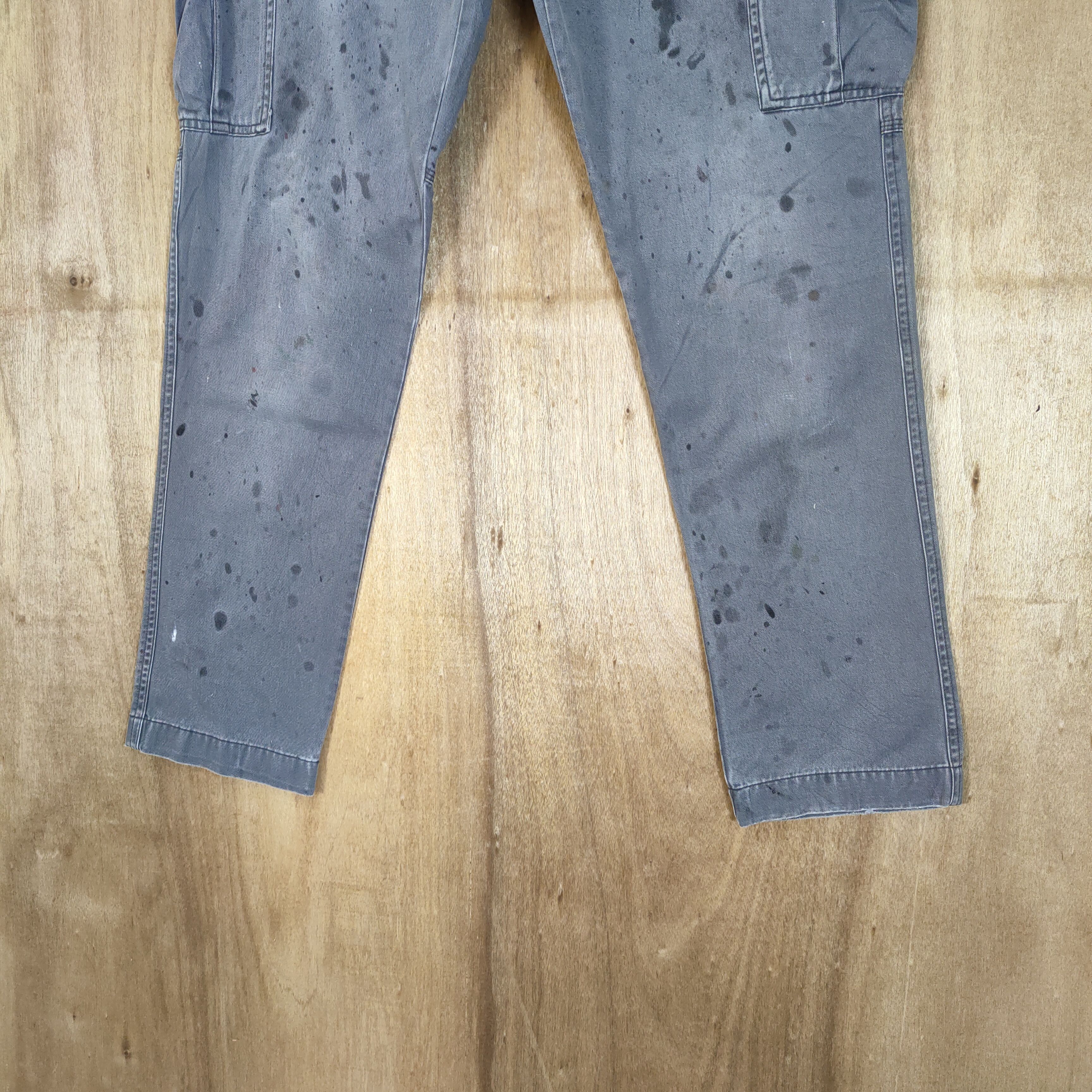 Japanese Brand VINTAGE WORKWEAR FADED CARGO PANTS Size US 30 / EU 46 - 3 Thumbnail