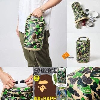 Bape OG A BATHING APE ABC CAMO Dry Bag Appendix Of Magazine Japan Size ONE SIZE - 4 Thumbnail