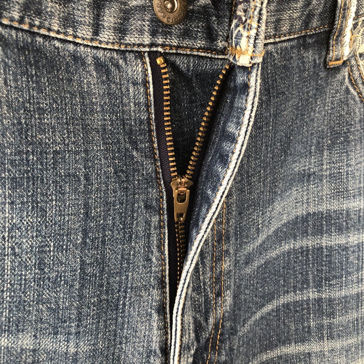 Edition Japan × Japanese Brand Kara Kuri Tamashi emrodery Japanese traditional denim Size US 38 / EU 54 - 10 Thumbnail
