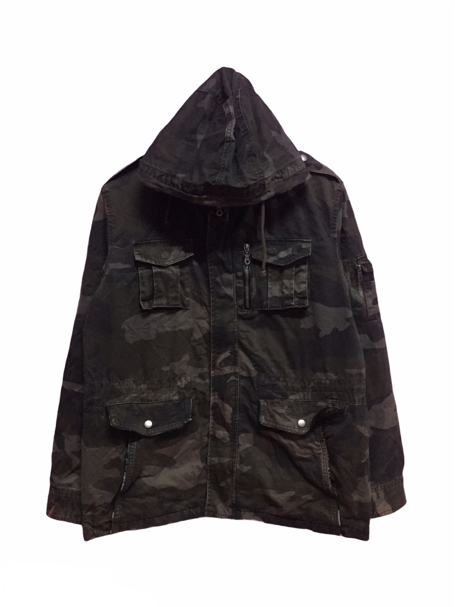 Japanese Brand Villand Camoflauge Multipocket Tactical Jackets Size US L / EU 52-54 / 3 - 1 Thumbnail