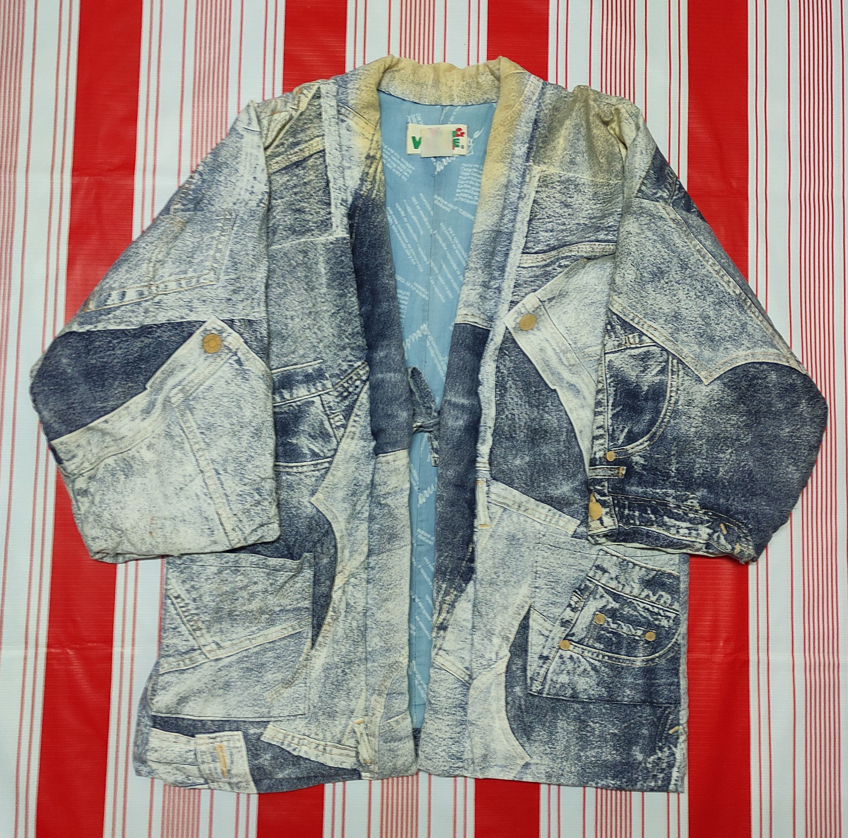 Japanese Brand × Vintage Vintage Dear jimmy kimono fullprint Size US M / EU 48-50 / 2 - 2 Thumbnail