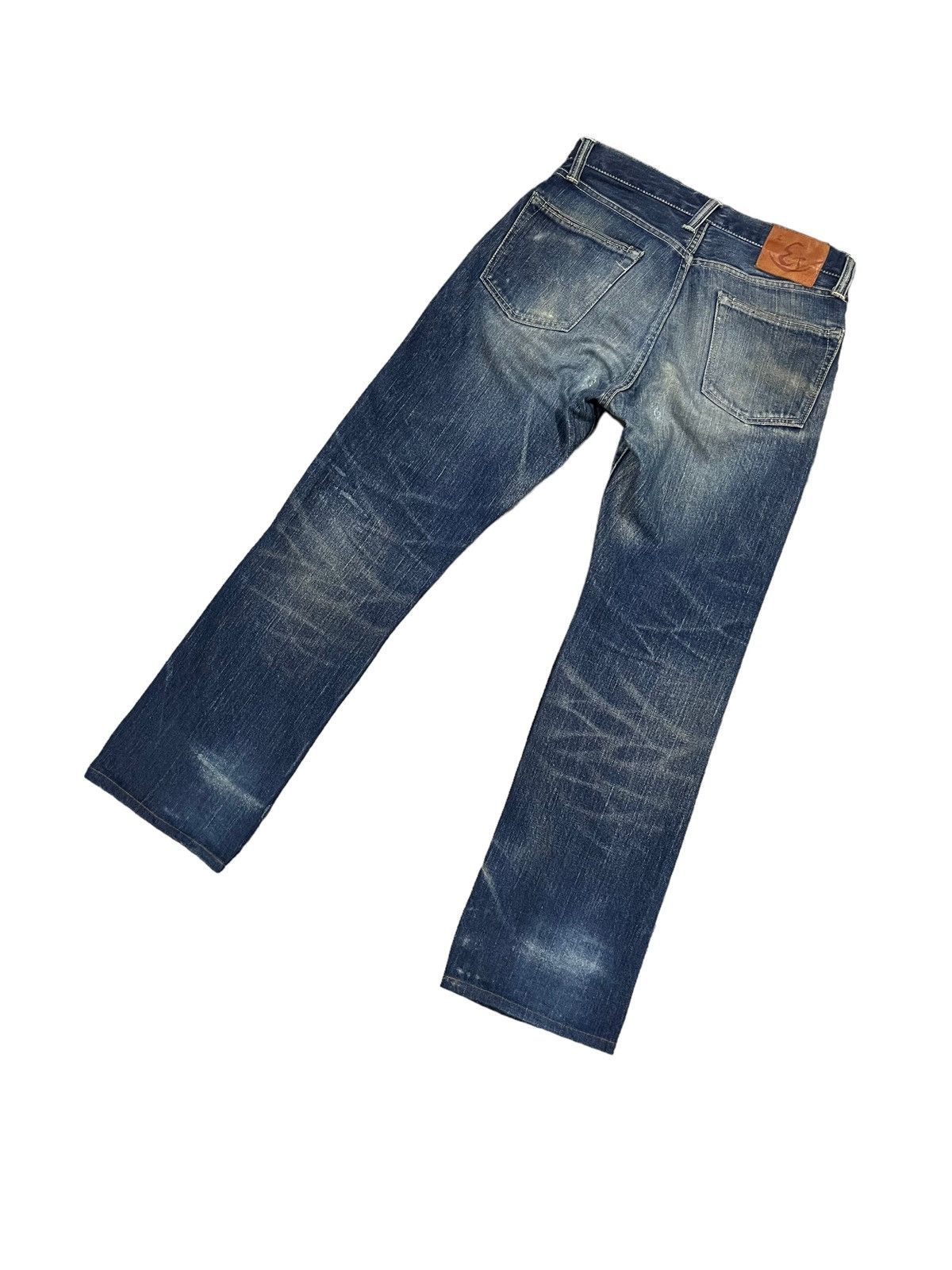 Eternal Vintage Eternal Distressed Selvedge Flarer Denim Jeans Size US 30 / EU 46 - 5 Thumbnail