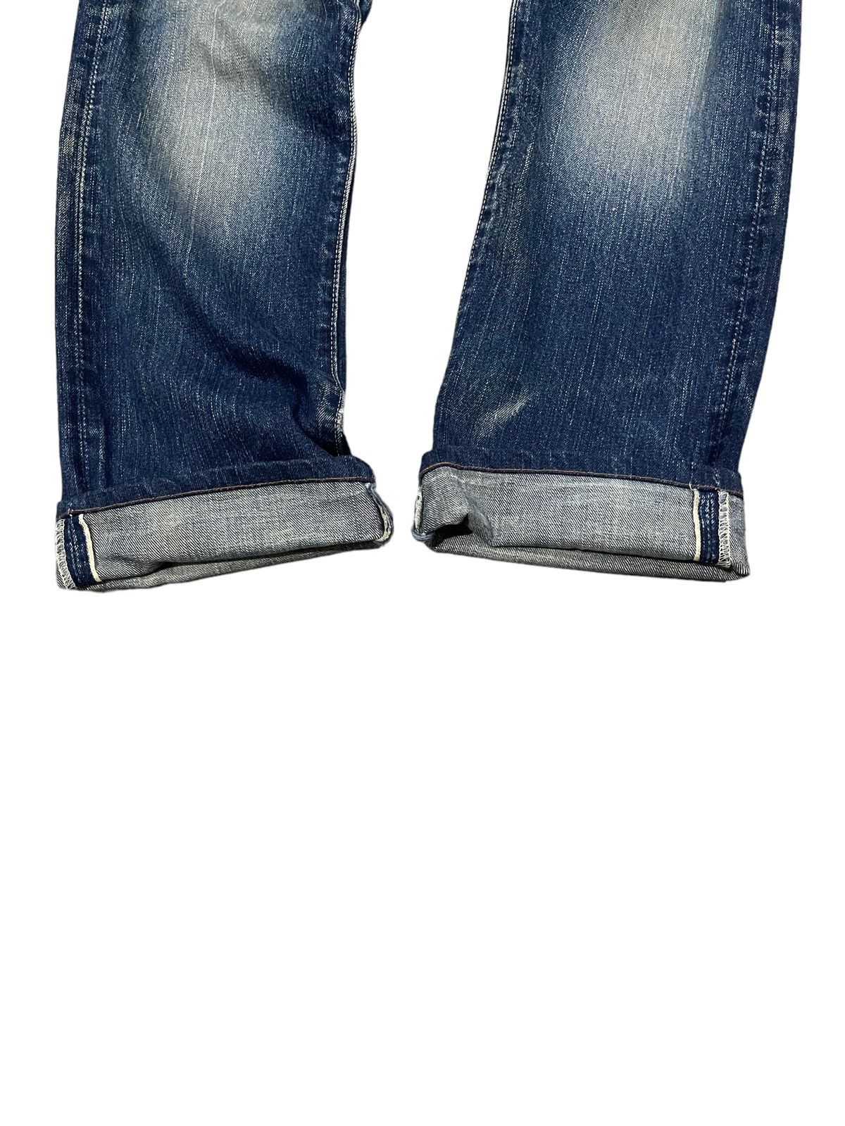 Eternal Vintage Eternal Distressed Selvedge Flarer Denim Jeans Size US 30 / EU 46 - 13 Thumbnail