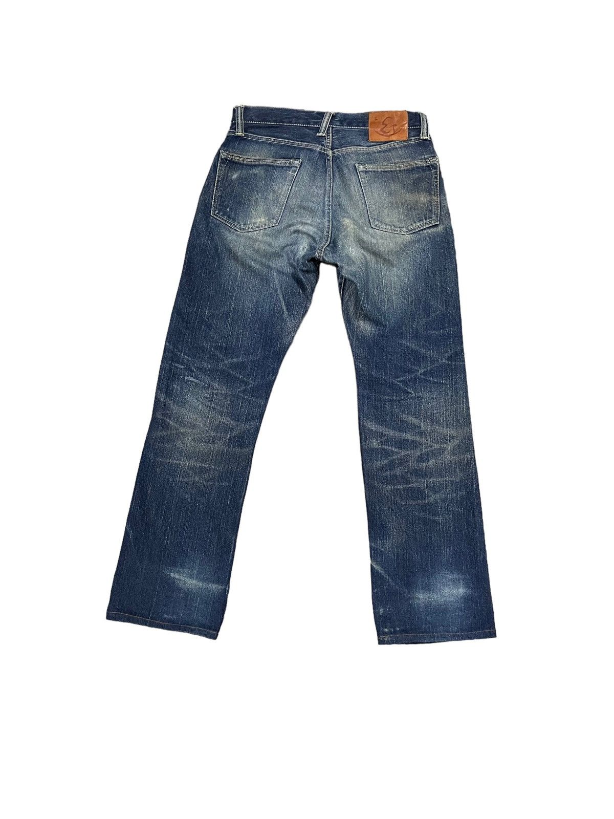 Eternal Vintage Eternal Distressed Selvedge Flarer Denim Jeans Size US 30 / EU 46 - 4 Thumbnail