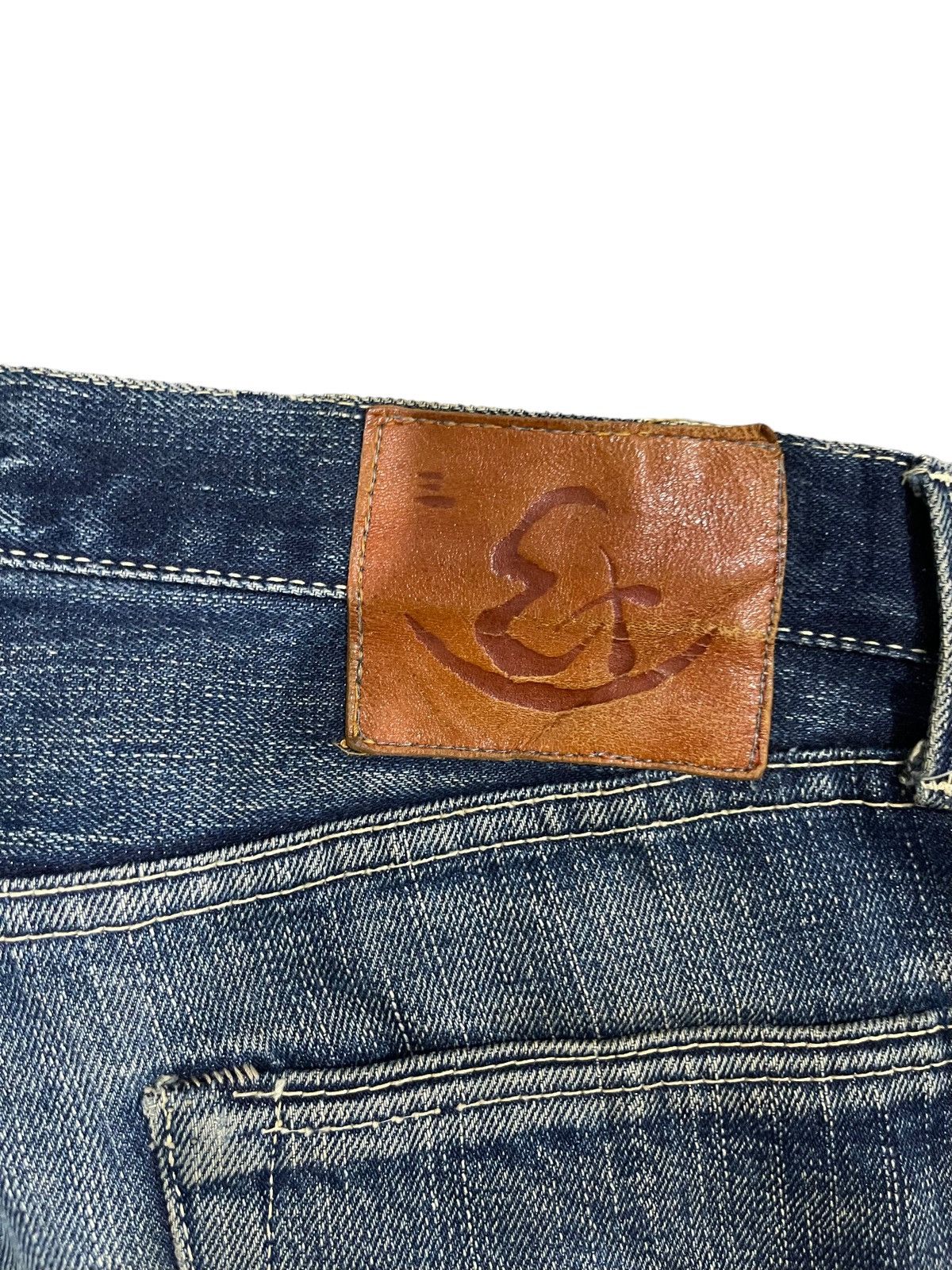 Eternal Vintage Eternal Distressed Selvedge Flarer Denim Jeans Size US 30 / EU 46 - 15 Thumbnail