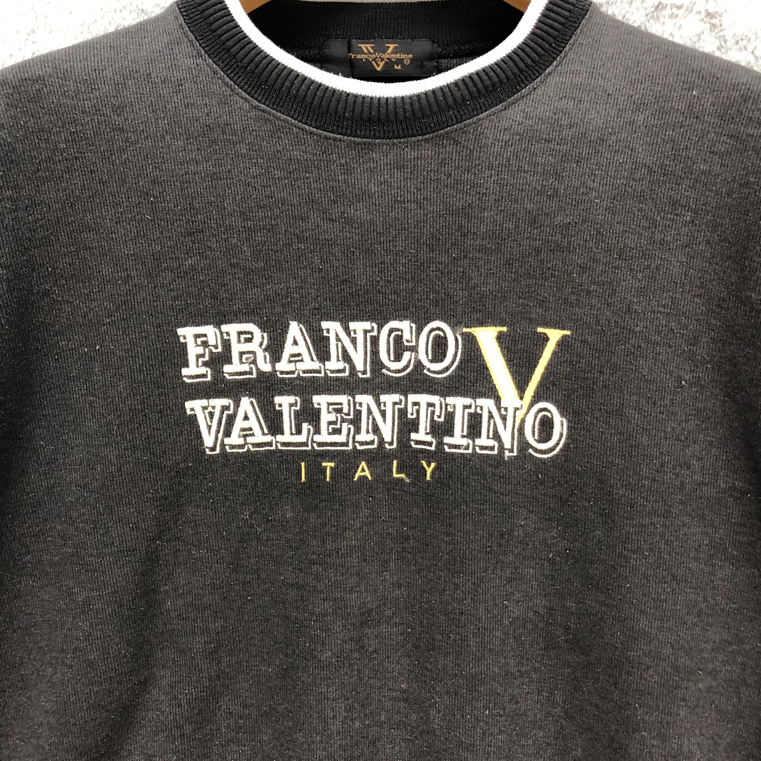Vintage Vintage Franco Valentino Italy Big Logo Sweatshirts #6157-50 Size US M / EU 48-50 / 2 - 3 Thumbnail