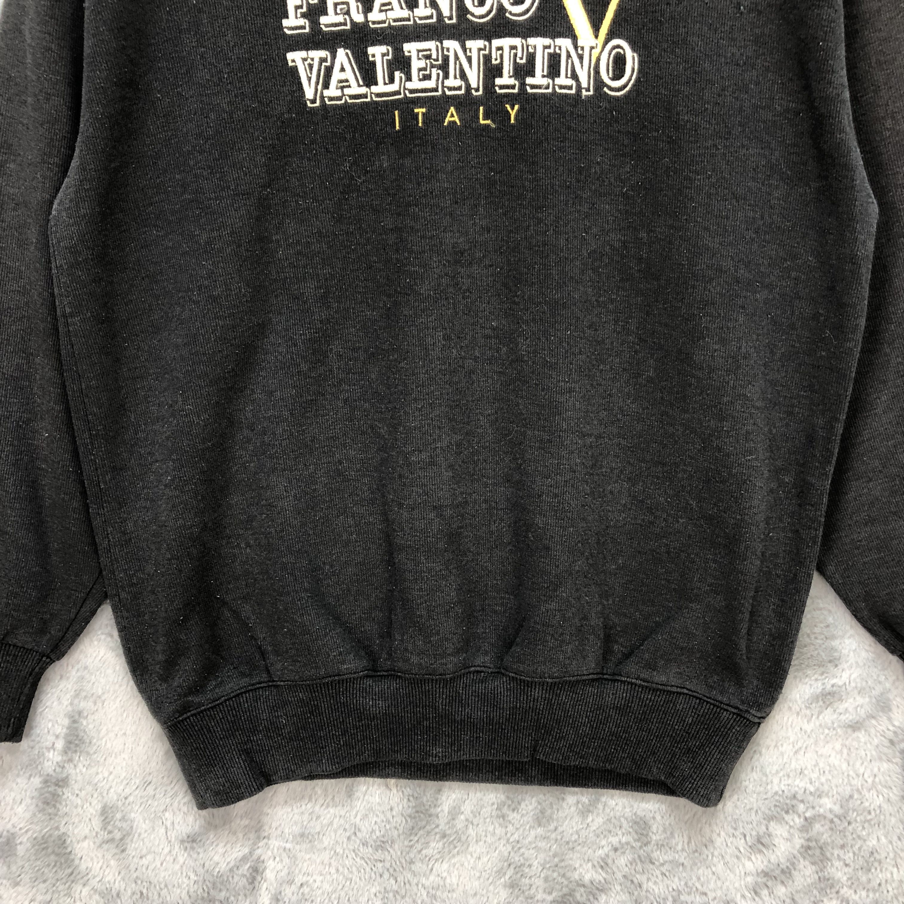 Vintage Vintage Franco Valentino Italy Big Logo Sweatshirts #6157-50 Size US M / EU 48-50 / 2 - 4 Thumbnail