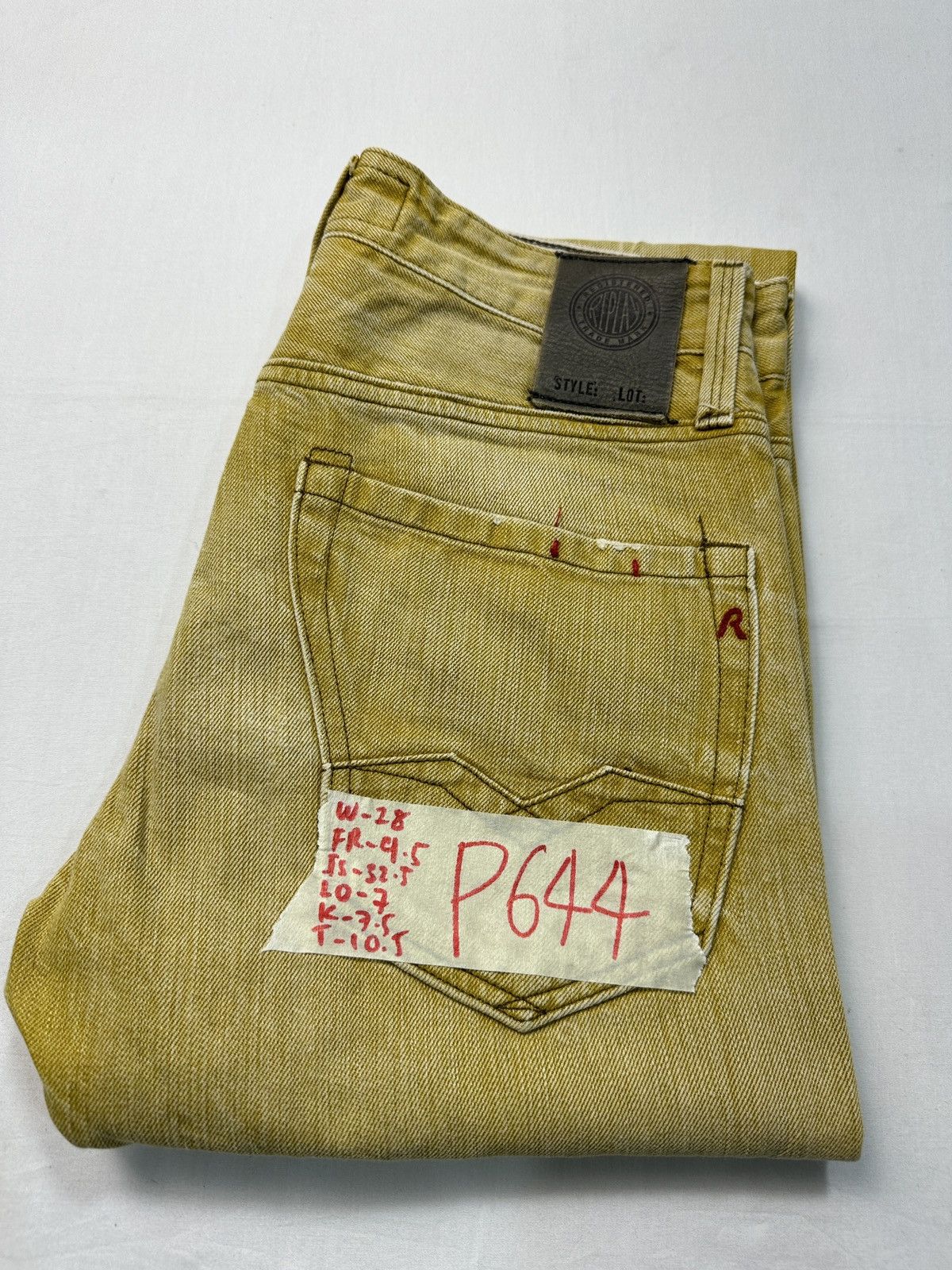 Replay Replay raw denim jeans pants Size US 28 / EU 44 - 25 Thumbnail