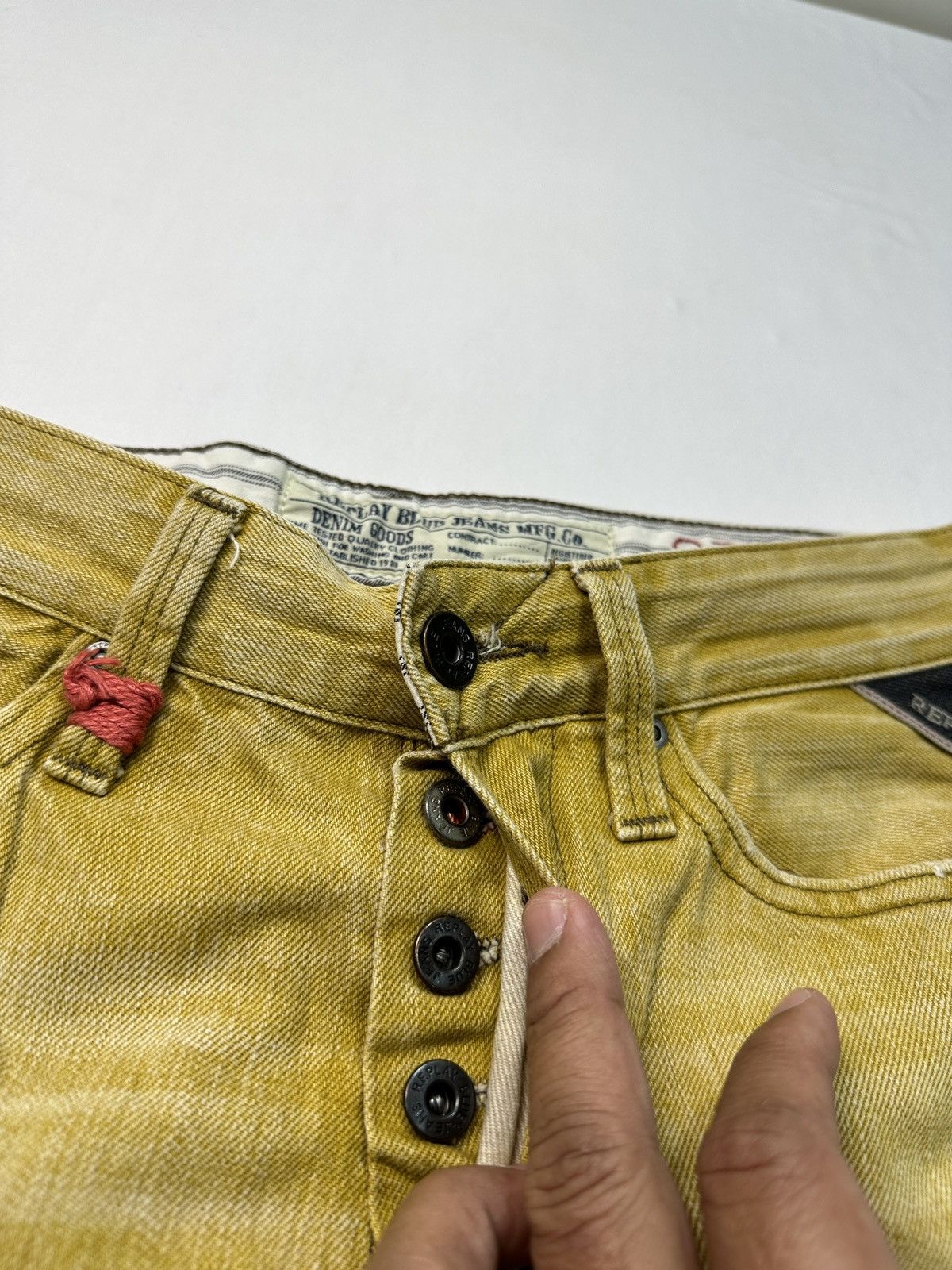 Replay Replay raw denim jeans pants Size US 28 / EU 44 - 22 Thumbnail