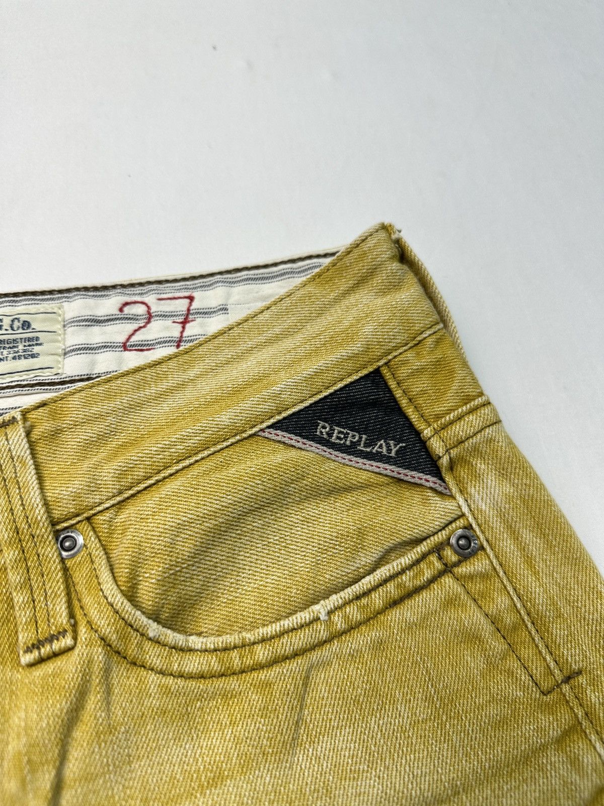 Replay Replay raw denim jeans pants Size US 28 / EU 44 - 10 Thumbnail