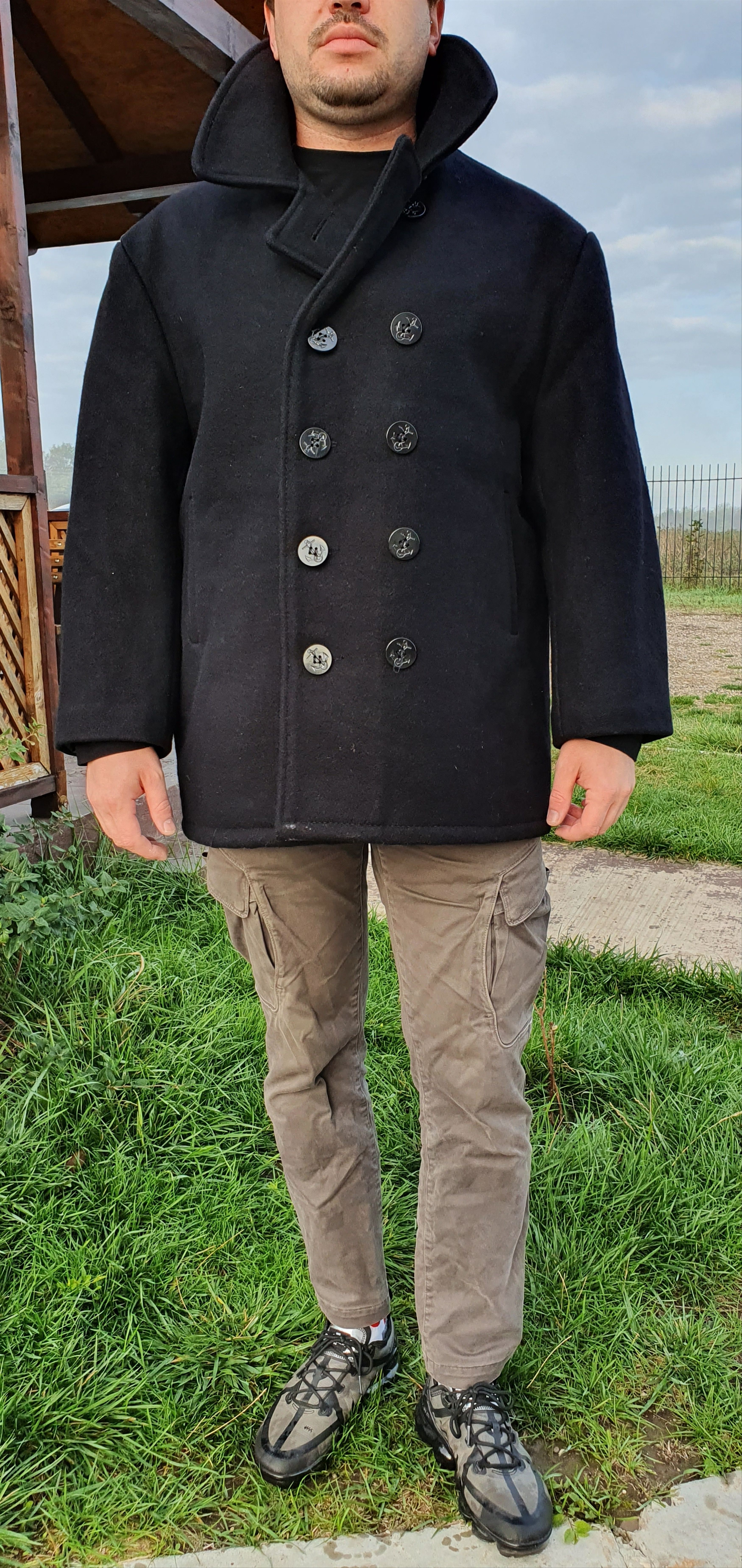 Schott × Vintage US 740N Schott NYC made in USA Heavy Marine Coat Size US M / EU 48-50 / 2 - 14 Thumbnail