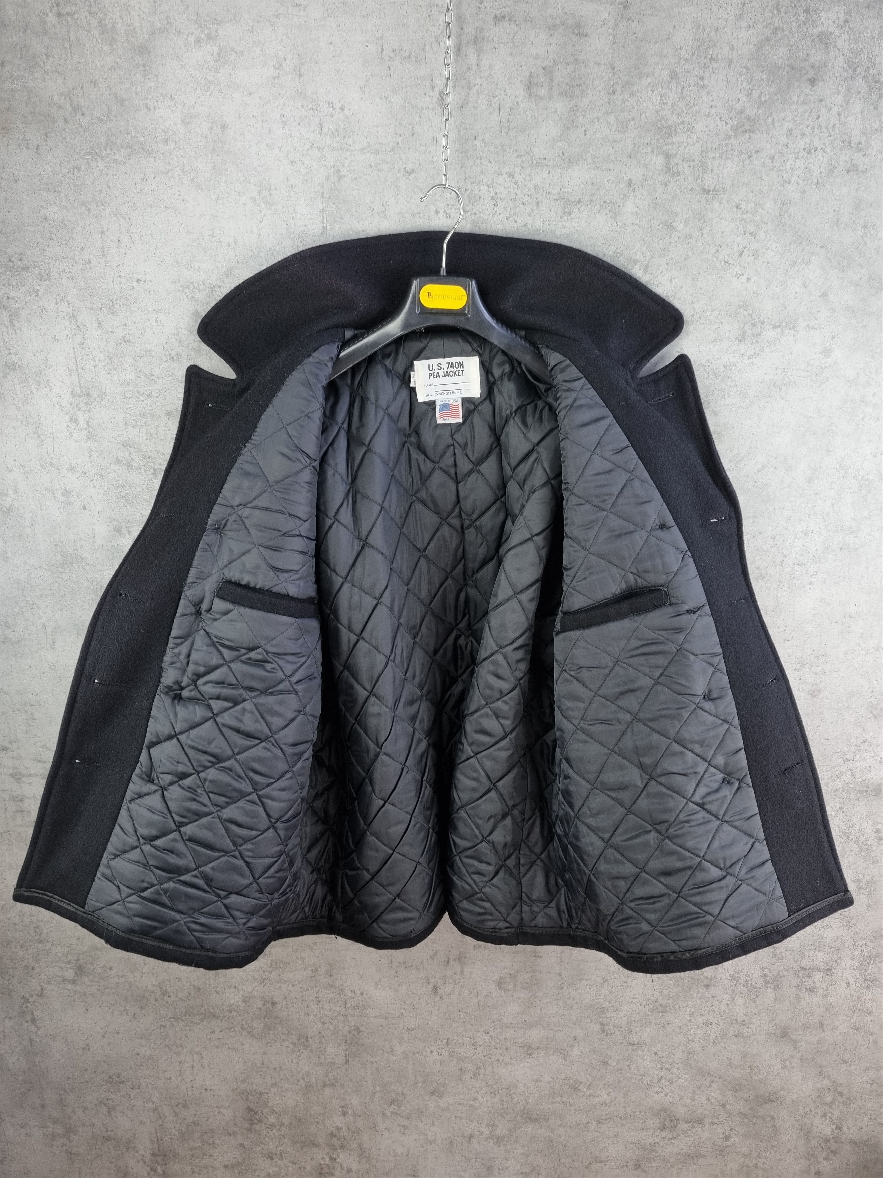 Schott × Vintage US 740N Schott NYC made in USA Heavy Marine Coat Size US M / EU 48-50 / 2 - 7 Thumbnail
