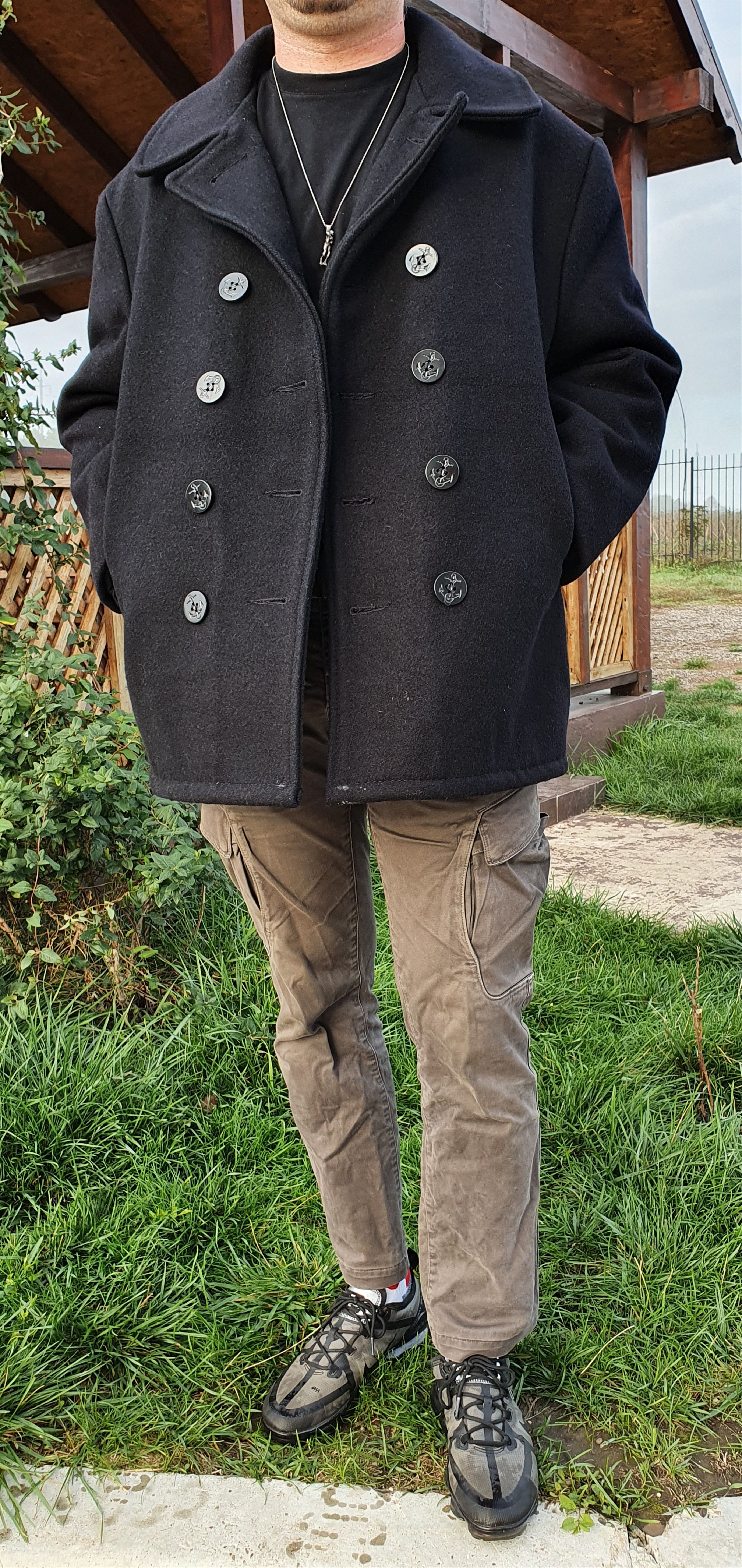 Schott × Vintage US 740N Schott NYC made in USA Heavy Marine Coat Size US M / EU 48-50 / 2 - 5 Thumbnail