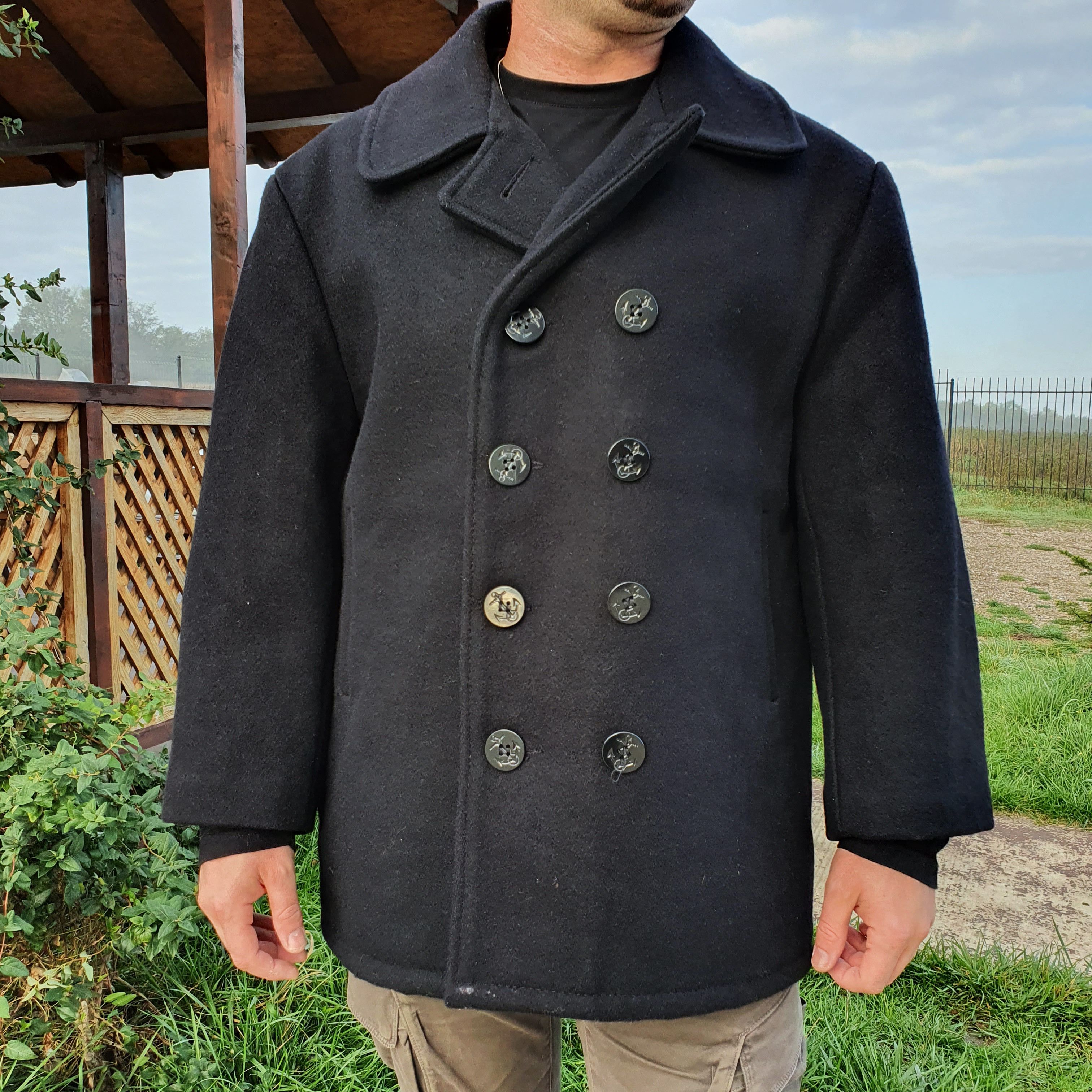 Schott × Vintage US 740N Schott NYC made in USA Heavy Marine Coat Size US M / EU 48-50 / 2 - 15 Thumbnail