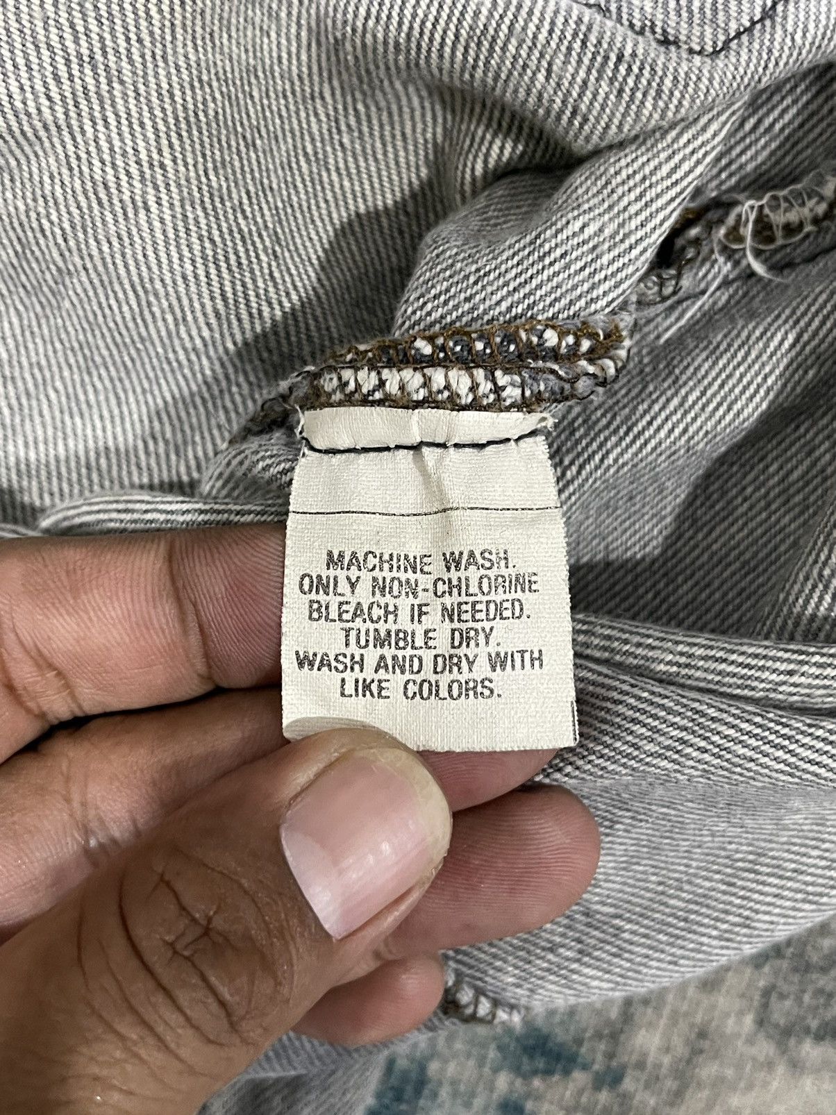 Levi's Vintage Levis 501 Button 653 Denim Jeans Size US 30 / EU 46 - 23 Thumbnail