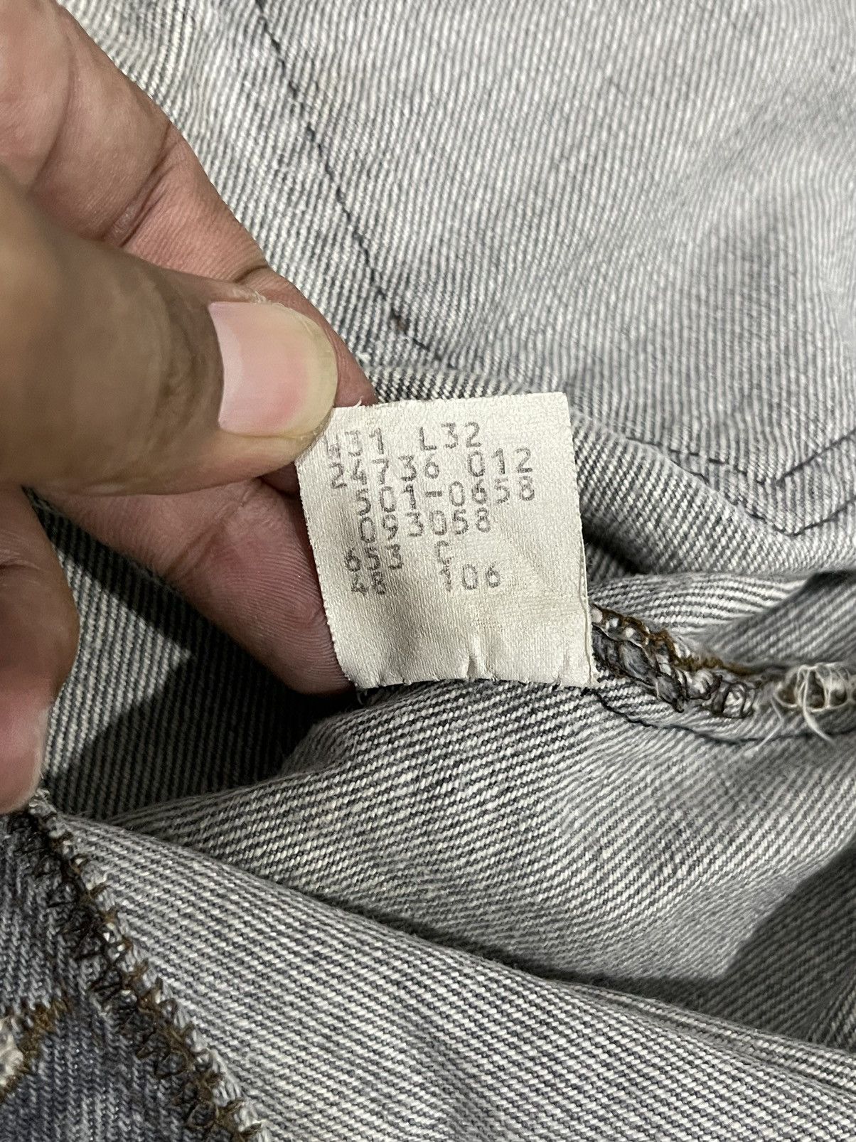 Levi's Vintage Levis 501 Button 653 Denim Jeans Size US 30 / EU 46 - 24 Thumbnail