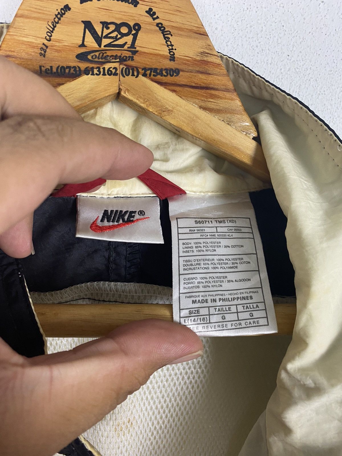 Nike × Vintage VINTAGE 90’ NIKE BIG SWOOSH TRAVIS KANYE STYLE Size US L / EU 52-54 / 3 - 9 Thumbnail