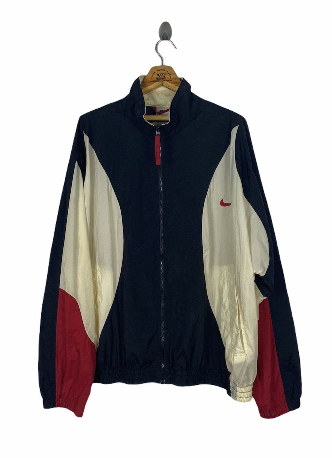 Nike × Vintage VINTAGE 90’ NIKE BIG SWOOSH TRAVIS KANYE STYLE Size US L / EU 52-54 / 3 - 2 Thumbnail