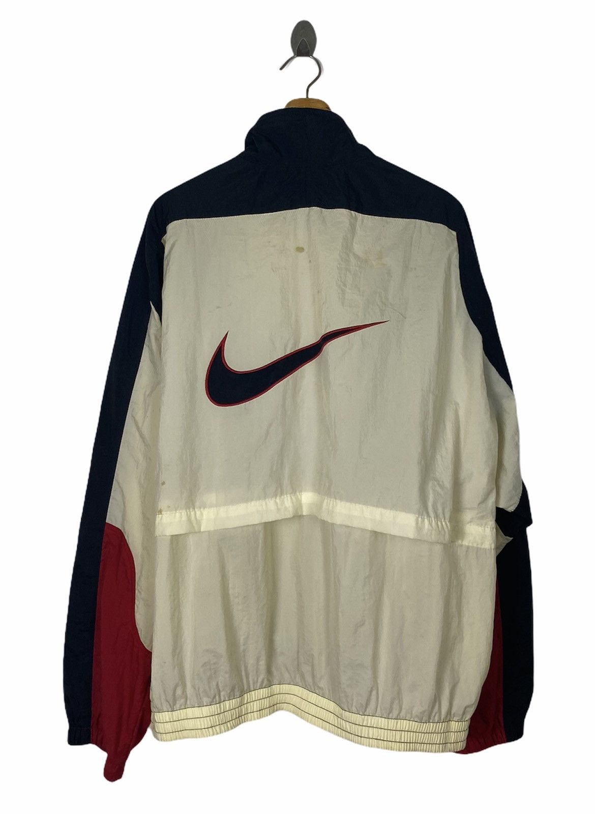 Nike × Vintage VINTAGE 90’ NIKE BIG SWOOSH TRAVIS KANYE STYLE Size US L / EU 52-54 / 3 - 1 Thumbnail