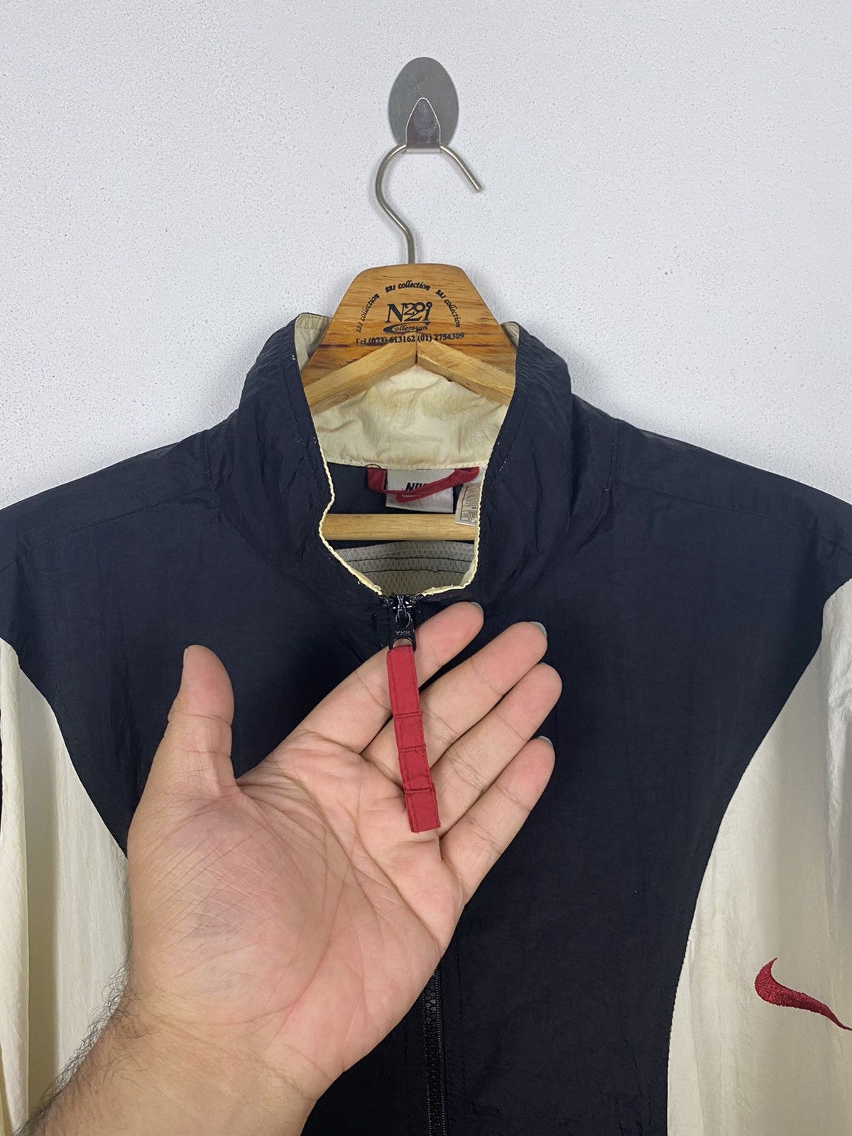 Nike × Vintage VINTAGE 90’ NIKE BIG SWOOSH TRAVIS KANYE STYLE Size US L / EU 52-54 / 3 - 6 Thumbnail