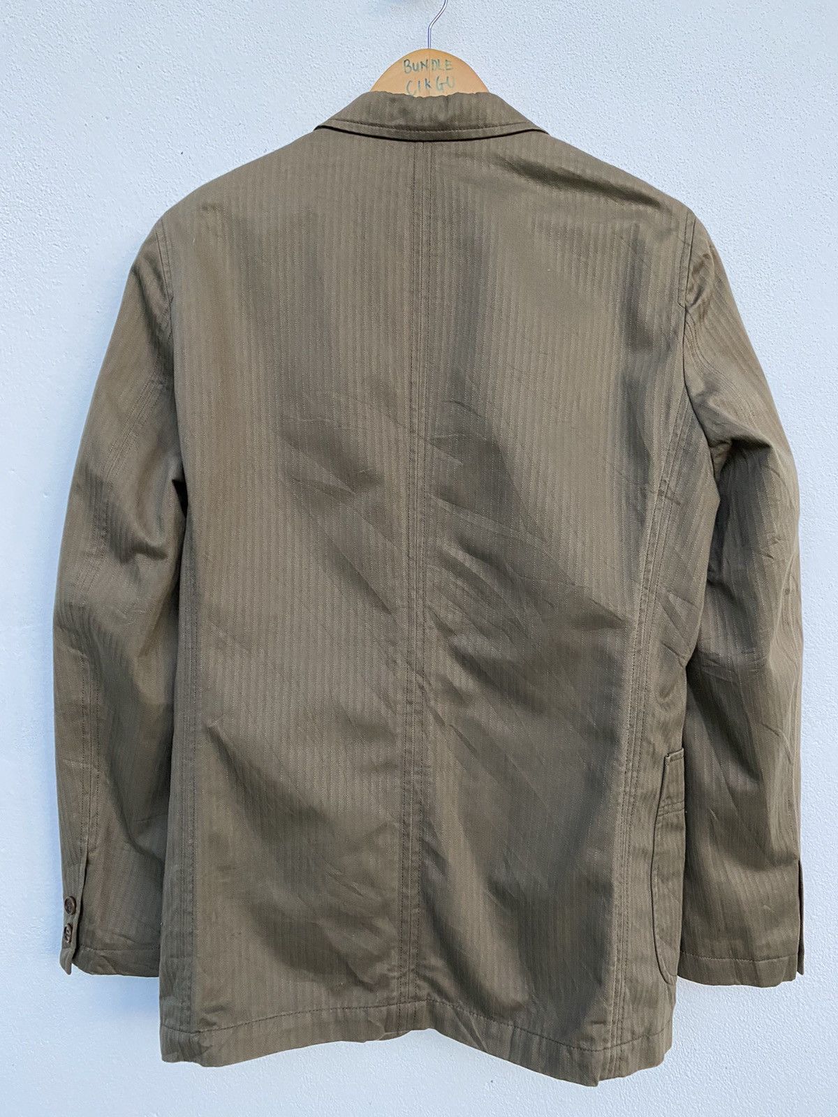 Designer × Japanese Brand × Yohji Yamamoto Yohji Design Studio Jacket/Coat G1095 Size US L / EU 52-54 / 3 - 8 Thumbnail