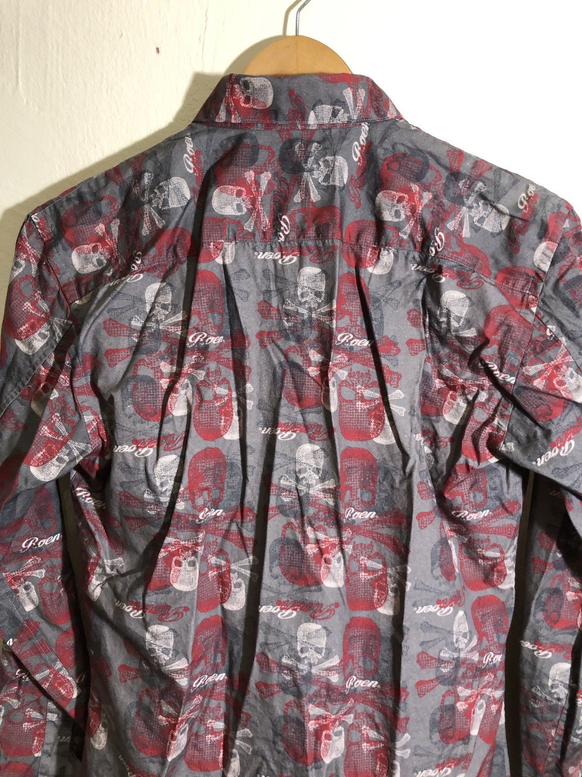 Japanese Brand × Roen Roen Semantic Design Skull All over shirt Size US M / EU 48-50 / 2 - 4 Thumbnail