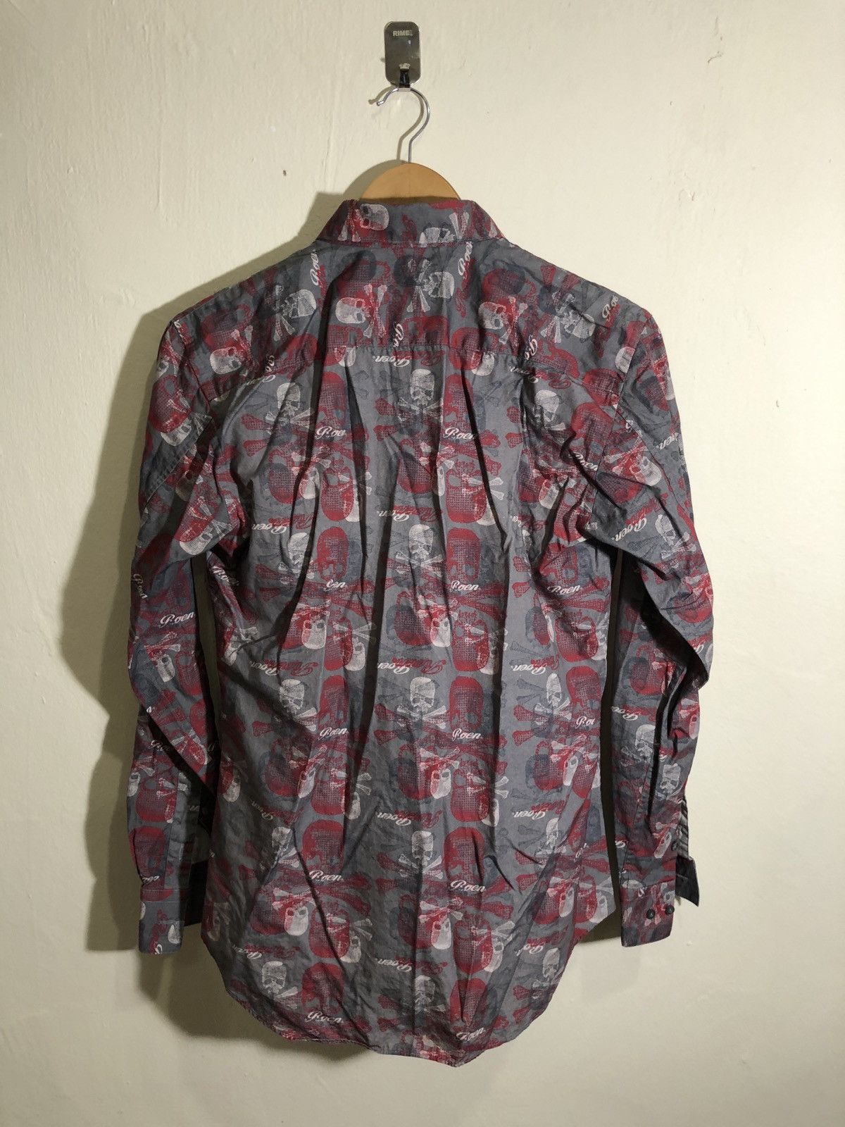 Japanese Brand × Roen Roen Semantic Design Skull All over shirt Size US M / EU 48-50 / 2 - 3 Thumbnail