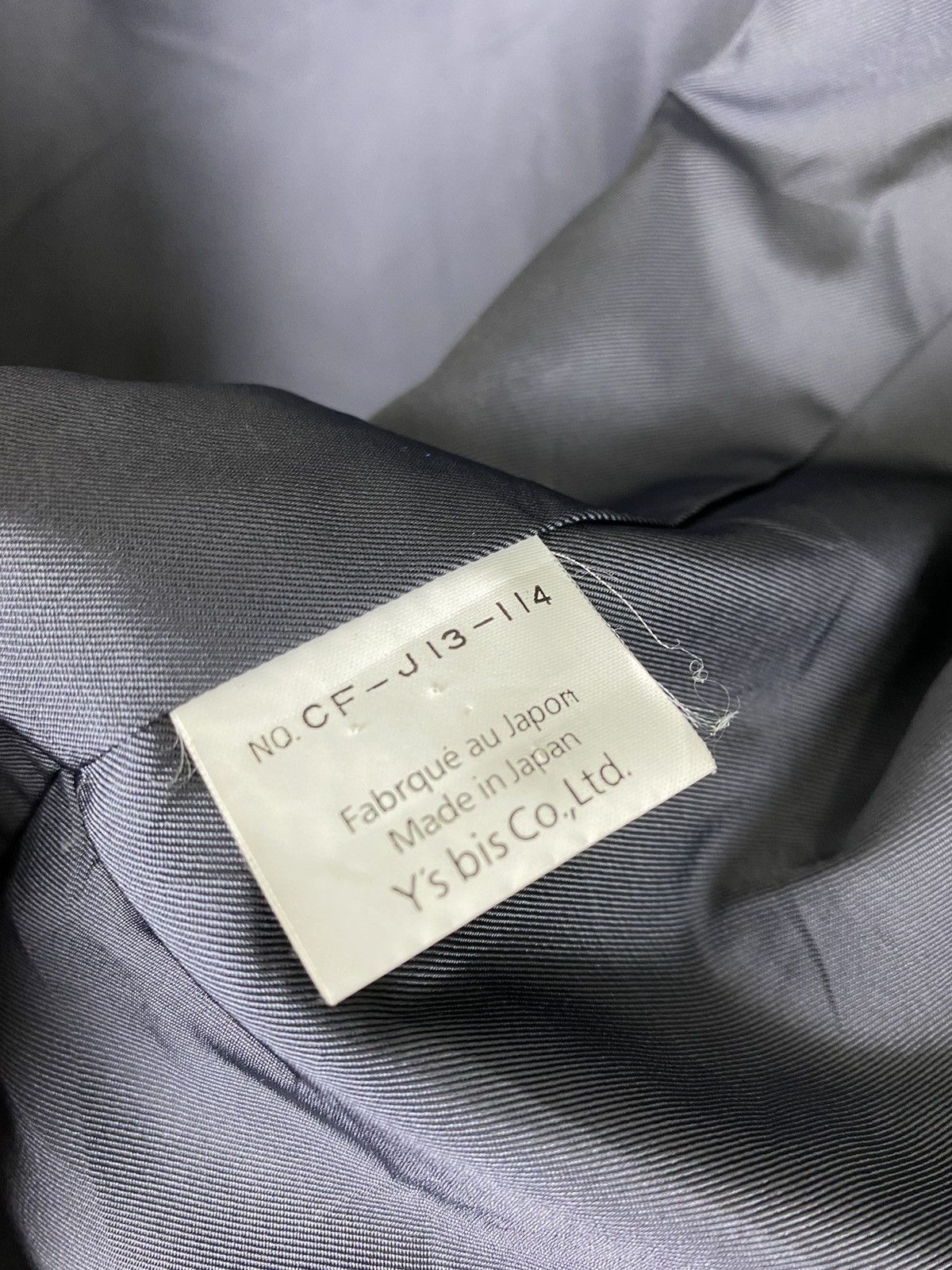 Designer × Y's × Yohji Yamamoto 🔥CF-J13-114 Blue Collar Y’s Bis Button Up Jacket-GK23 Size US L / EU 52-54 / 3 - 10 Thumbnail