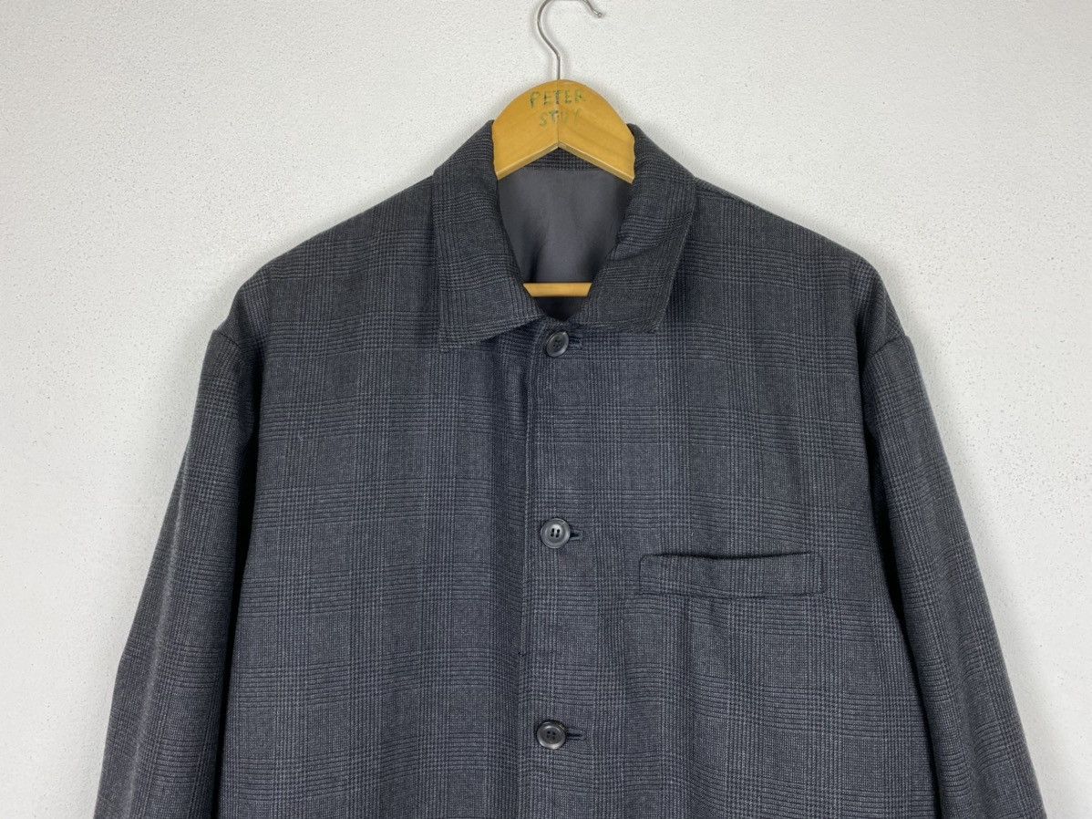 Designer × Y's × Yohji Yamamoto 🔥CF-J13-114 Blue Collar Y’s Bis Button Up Jacket-GK23 Size US L / EU 52-54 / 3 - 6 Thumbnail