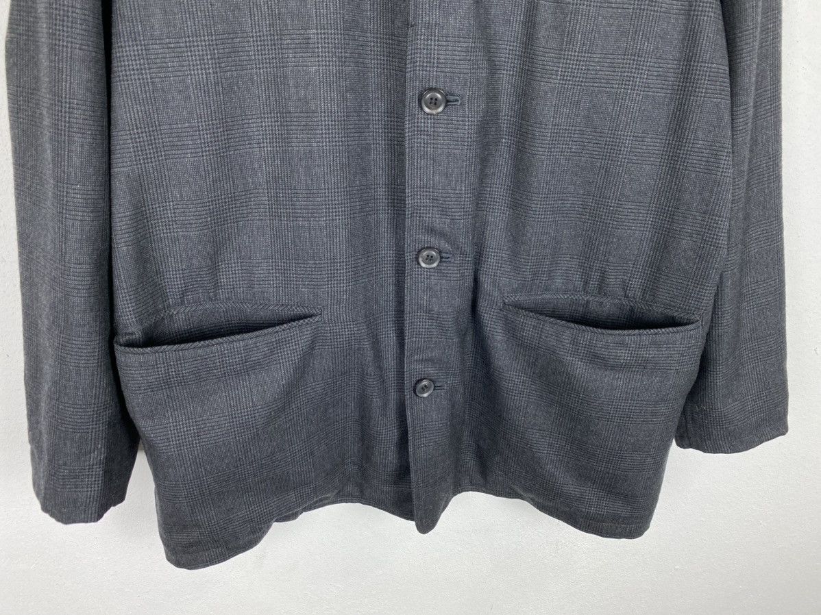 Designer × Y's × Yohji Yamamoto 🔥CF-J13-114 Blue Collar Y’s Bis Button Up Jacket-GK23 Size US L / EU 52-54 / 3 - 8 Thumbnail