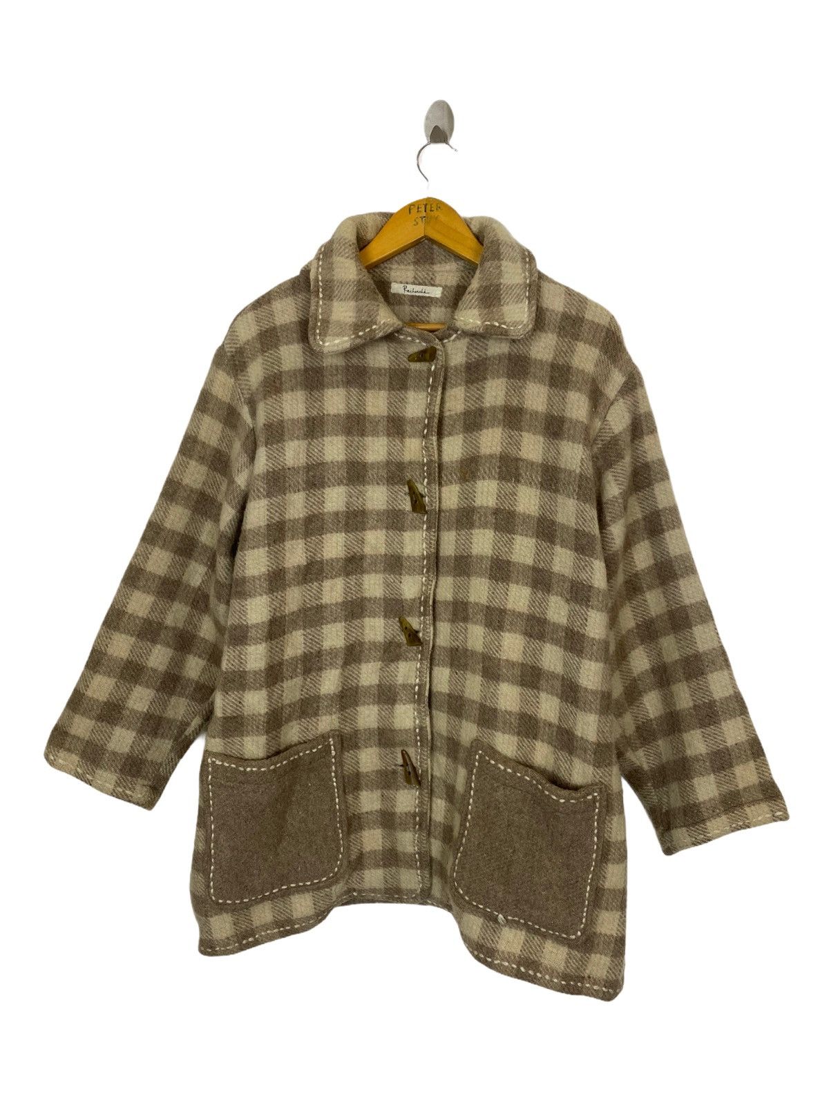Other RECHARCHE WOOL JACKET NICE DESIGN Size US L / EU 52-54 / 3 - 1 Thumbnail