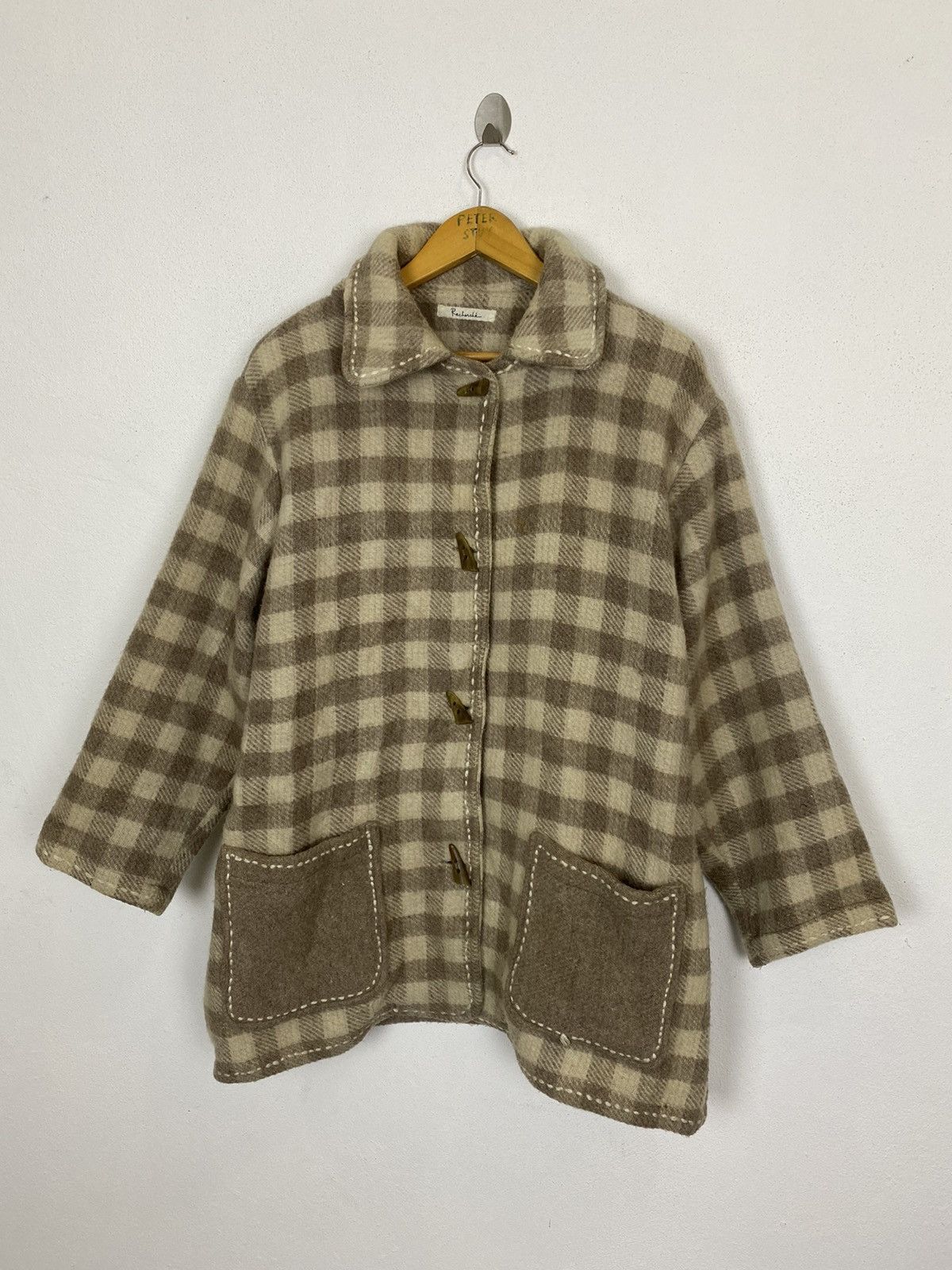 Other RECHARCHE WOOL JACKET NICE DESIGN Size US L / EU 52-54 / 3 - 2 Thumbnail