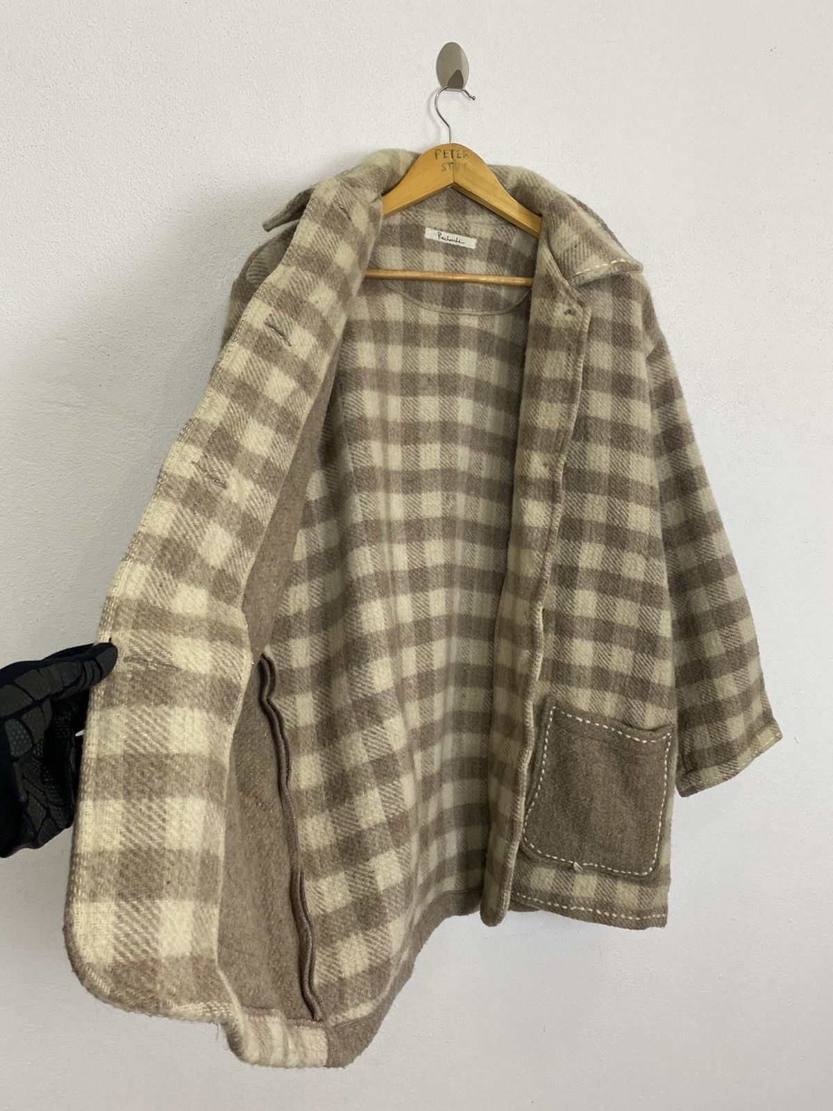 Other RECHARCHE WOOL JACKET NICE DESIGN Size US L / EU 52-54 / 3 - 5 Thumbnail