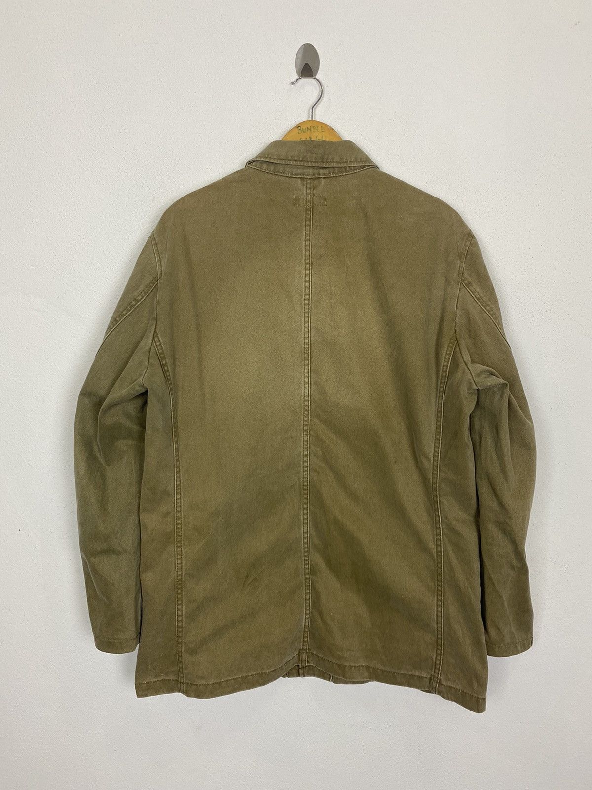 Japanese Brand × Other MANIGANCE COMFORTABLE WEAR GREEN JACKET Size US L / EU 52-54 / 3 - 4 Thumbnail