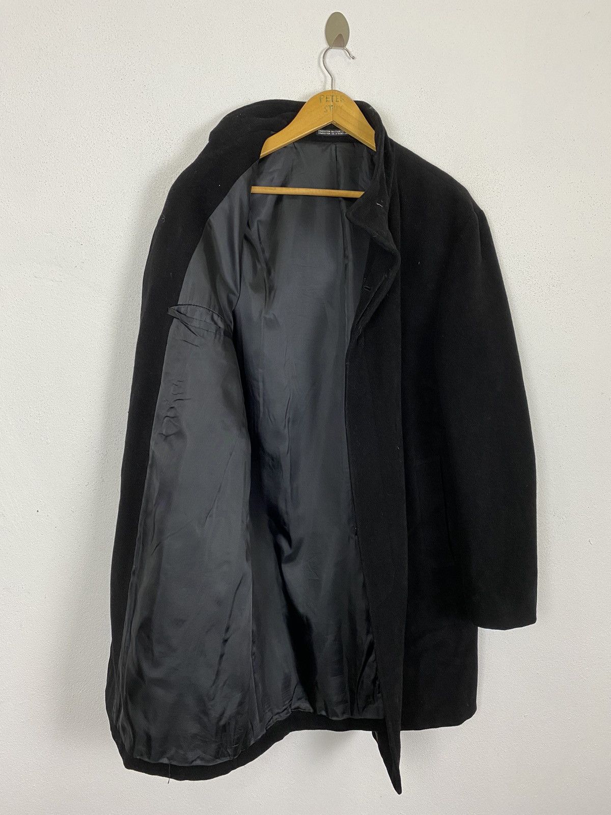 Yohji Yamamoto GK154 INED INSPIRED YOHJI YAMAMOTO LONG COAT WOOL FABRIC Size US L / EU 52-54 / 3 - 4 Thumbnail